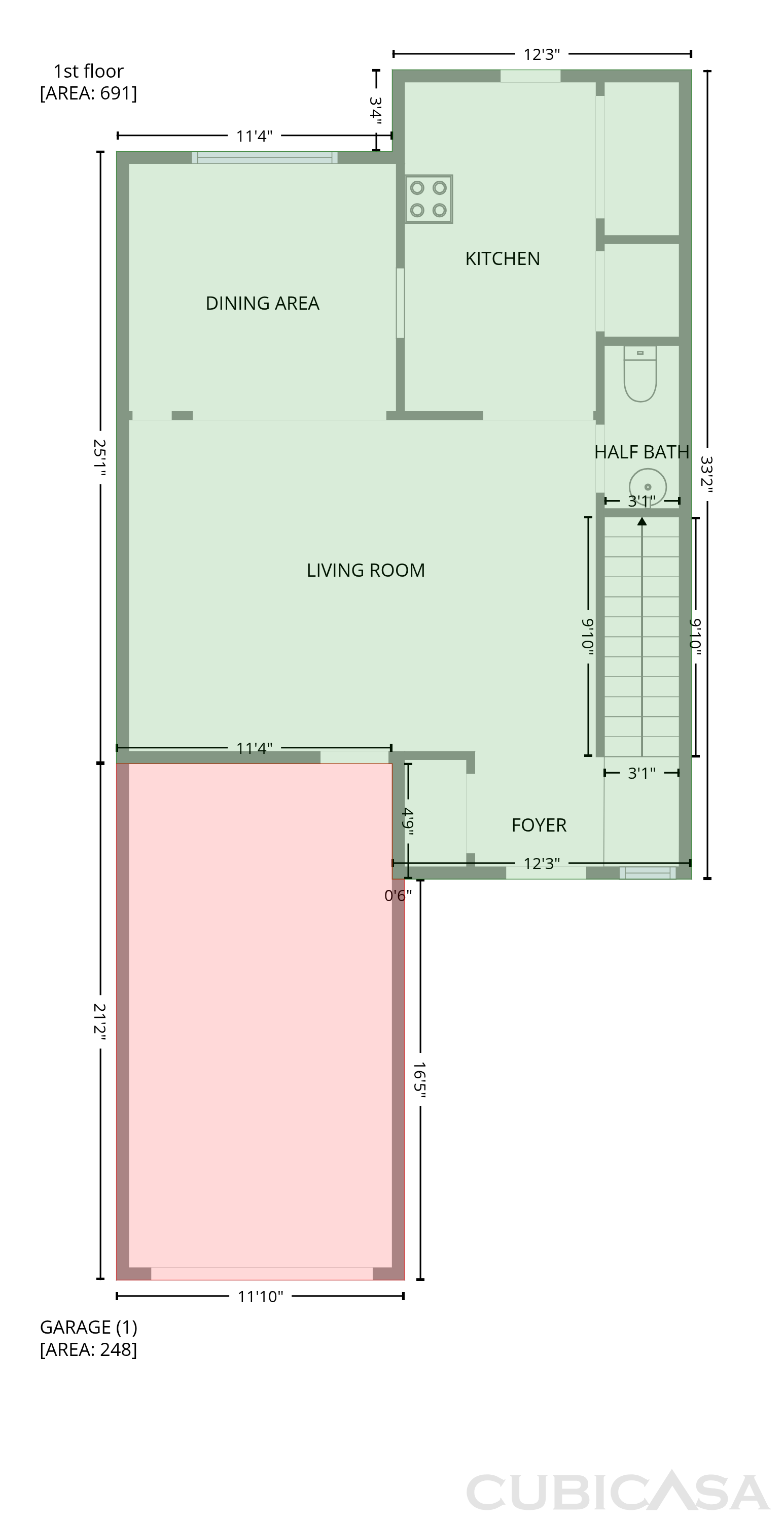 Main Floor of 474 Village Way, Loganville, GA