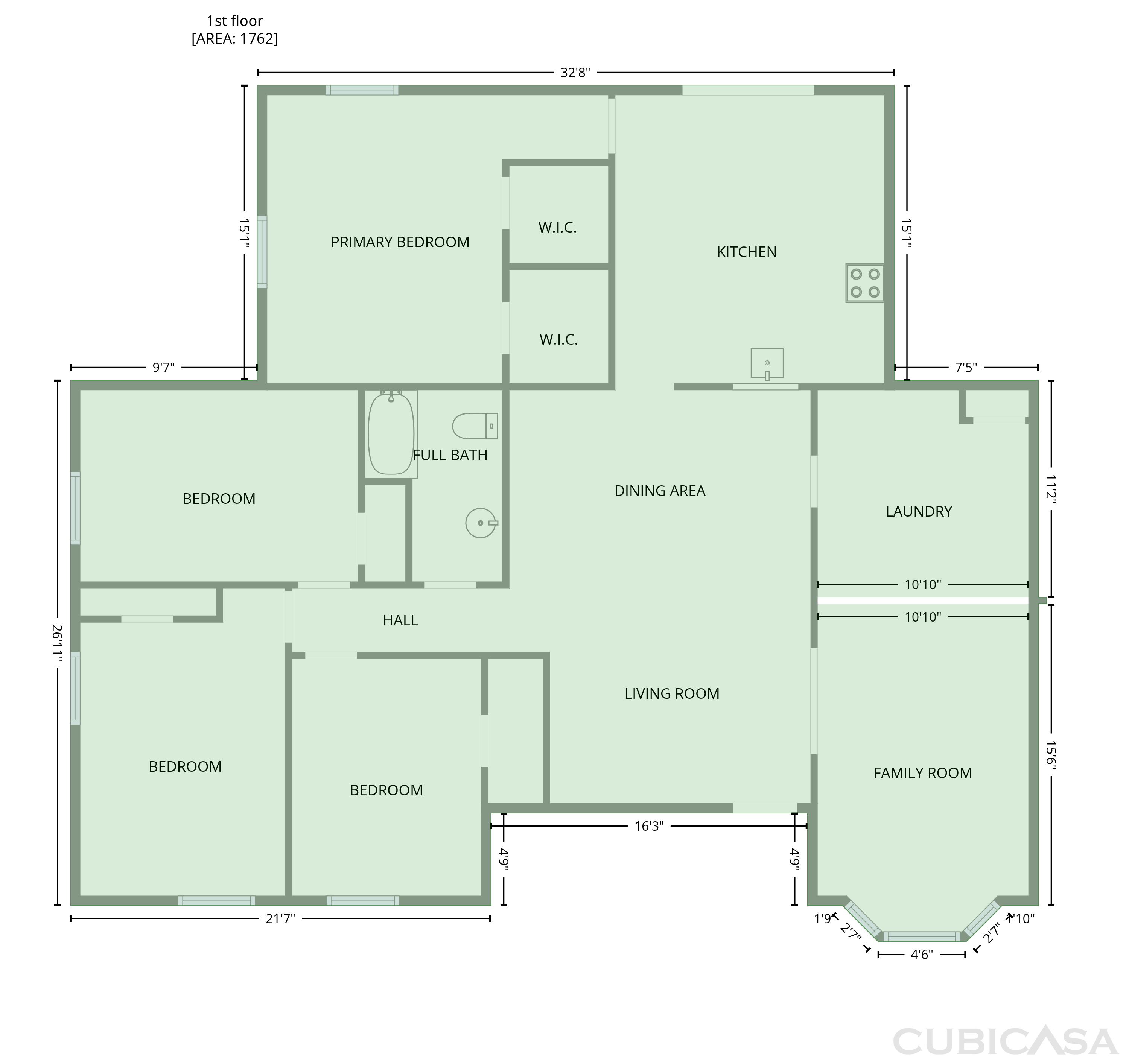 Main Floor of 10502 Bessemer St, Houston, TX