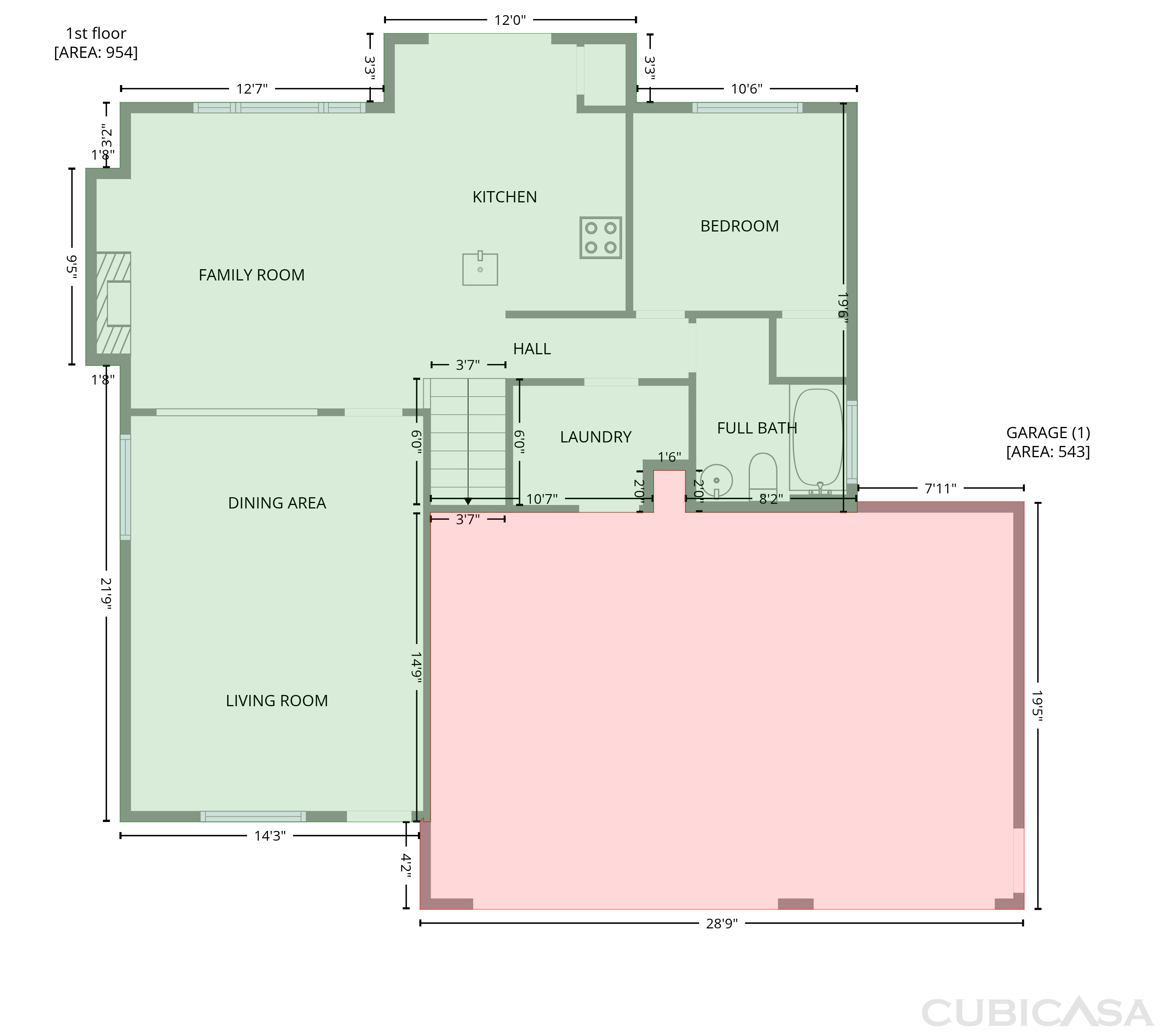 Main Floor of 2805 Aquamarine Cir, Rescue, CA