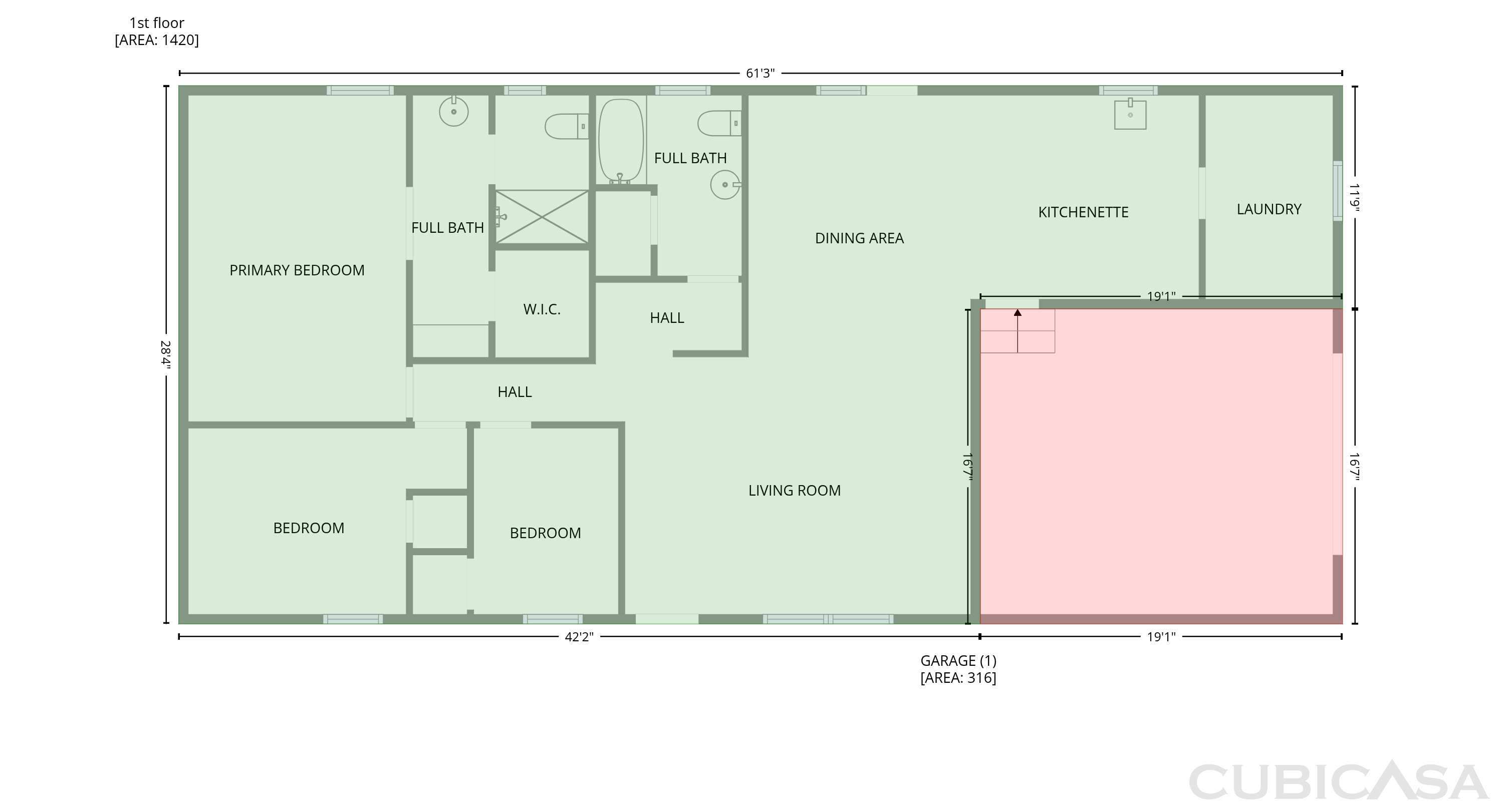 Main Floor of 2615 Baileys Xrds Rd, Benson, NC