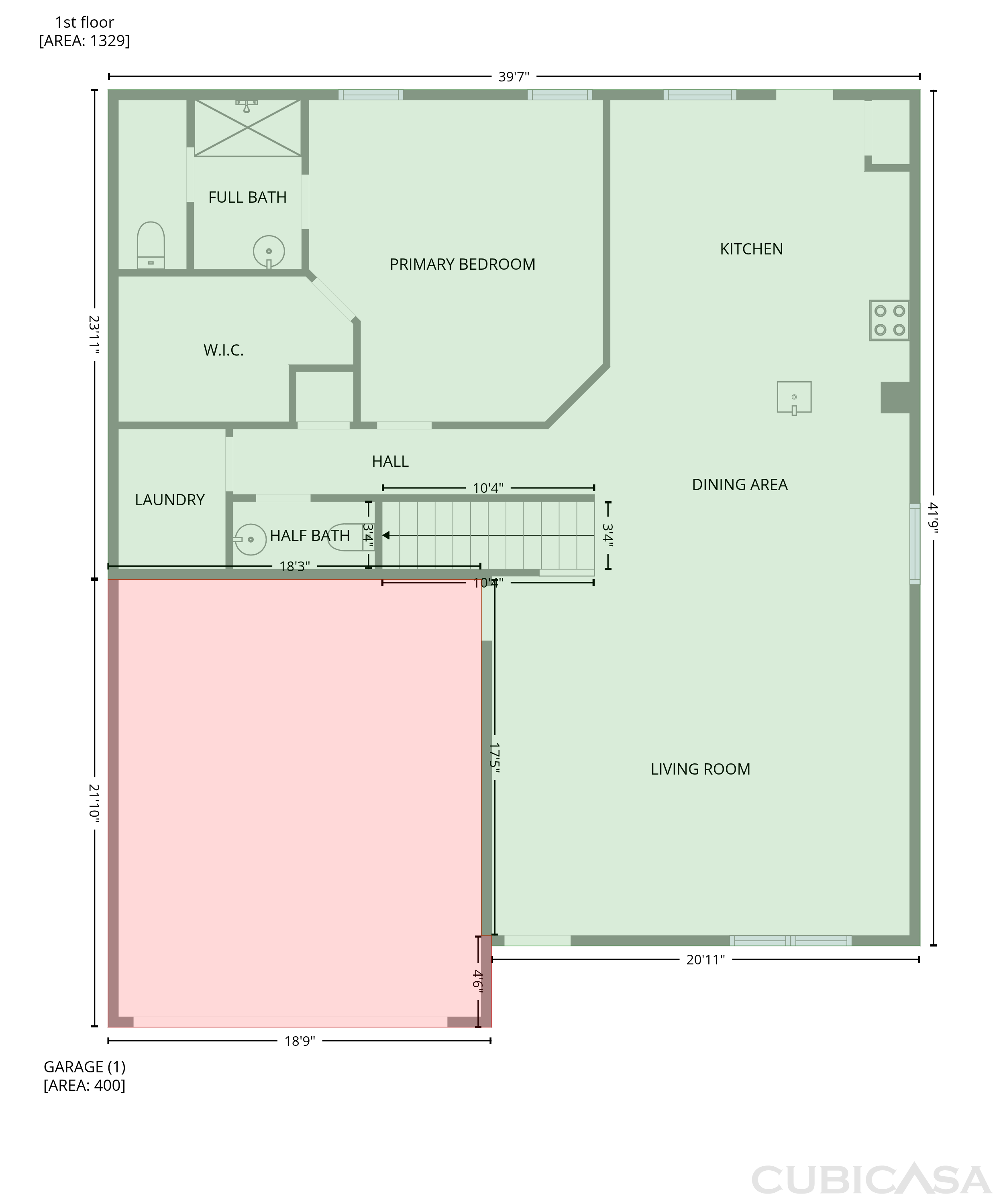 Main Floor of 1404 Claire Ln, Royse City, TX