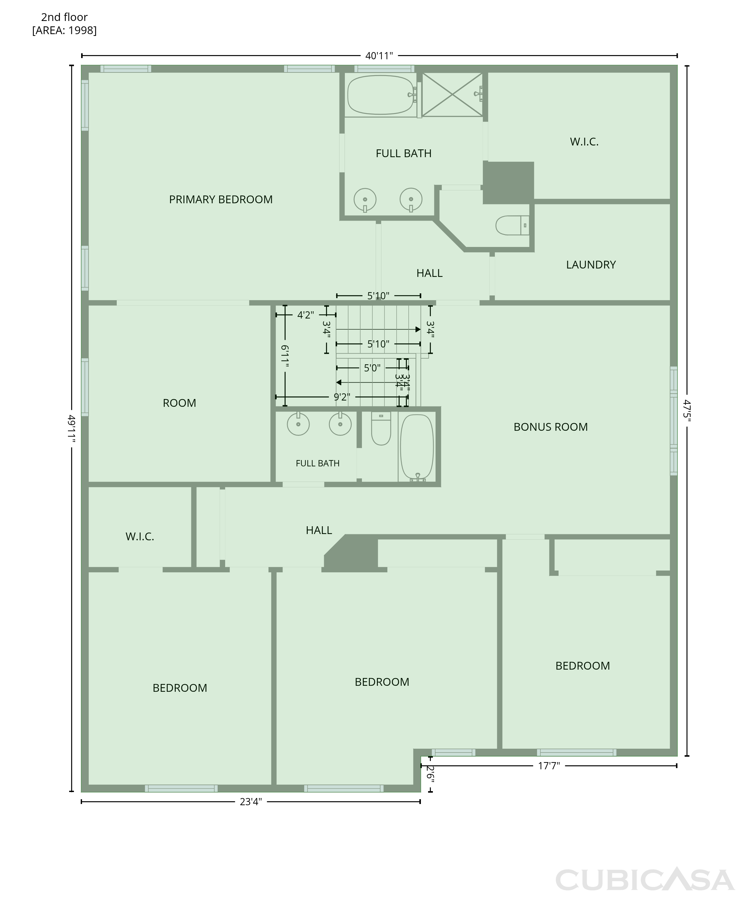 Second Floor of 20832 N Wilford Ave, Maricopa, AZ