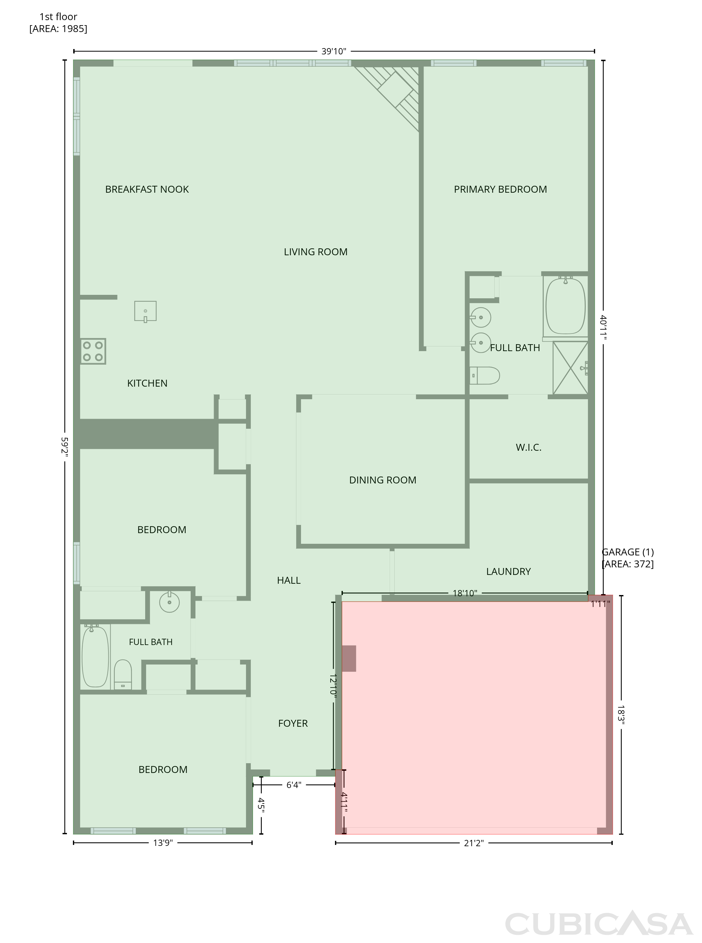 Main Floor of 9283 Tournament Dr, Delmar, MD
