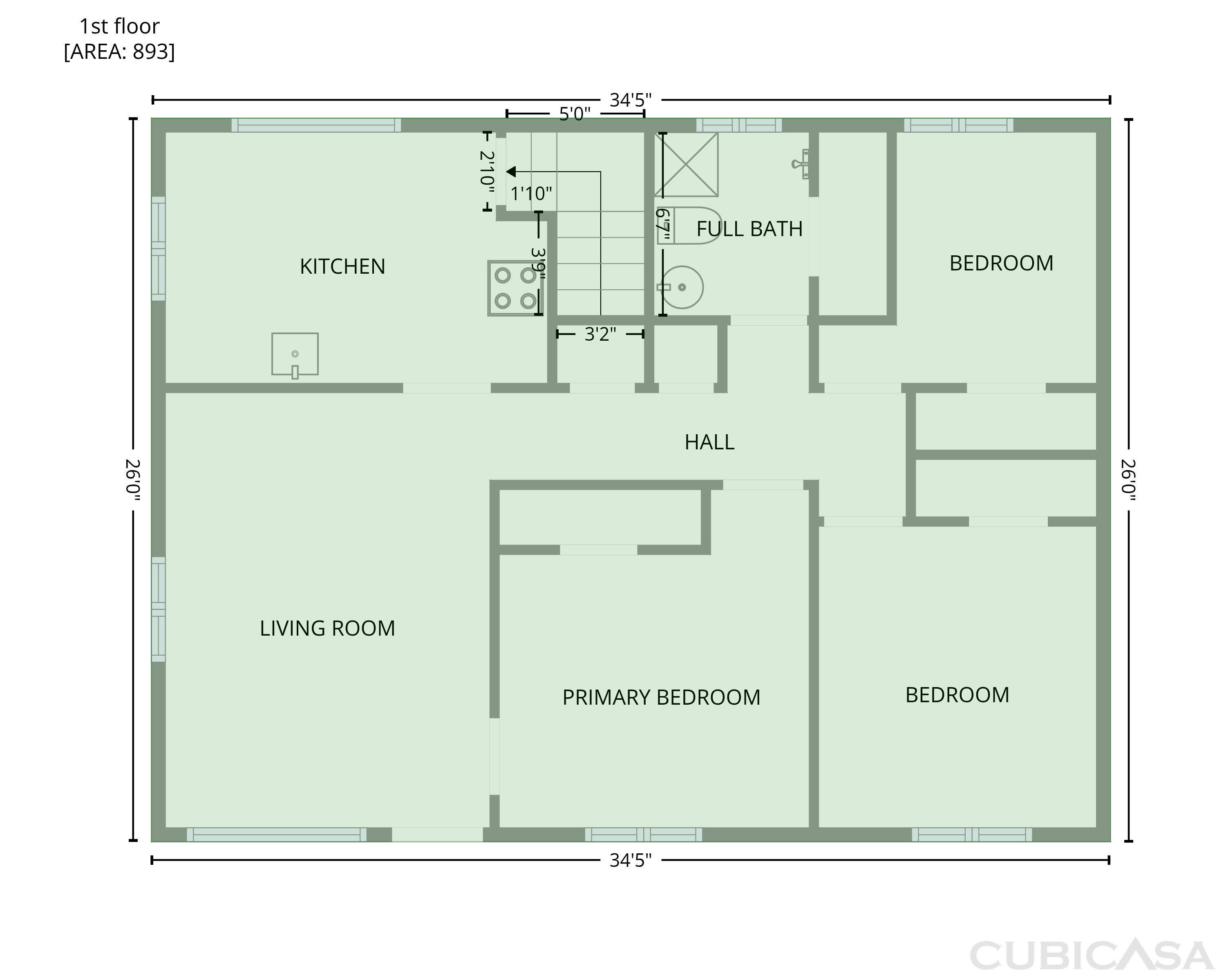 Second Floor of 2127 Saranac Dr, Colorado Springs, CO