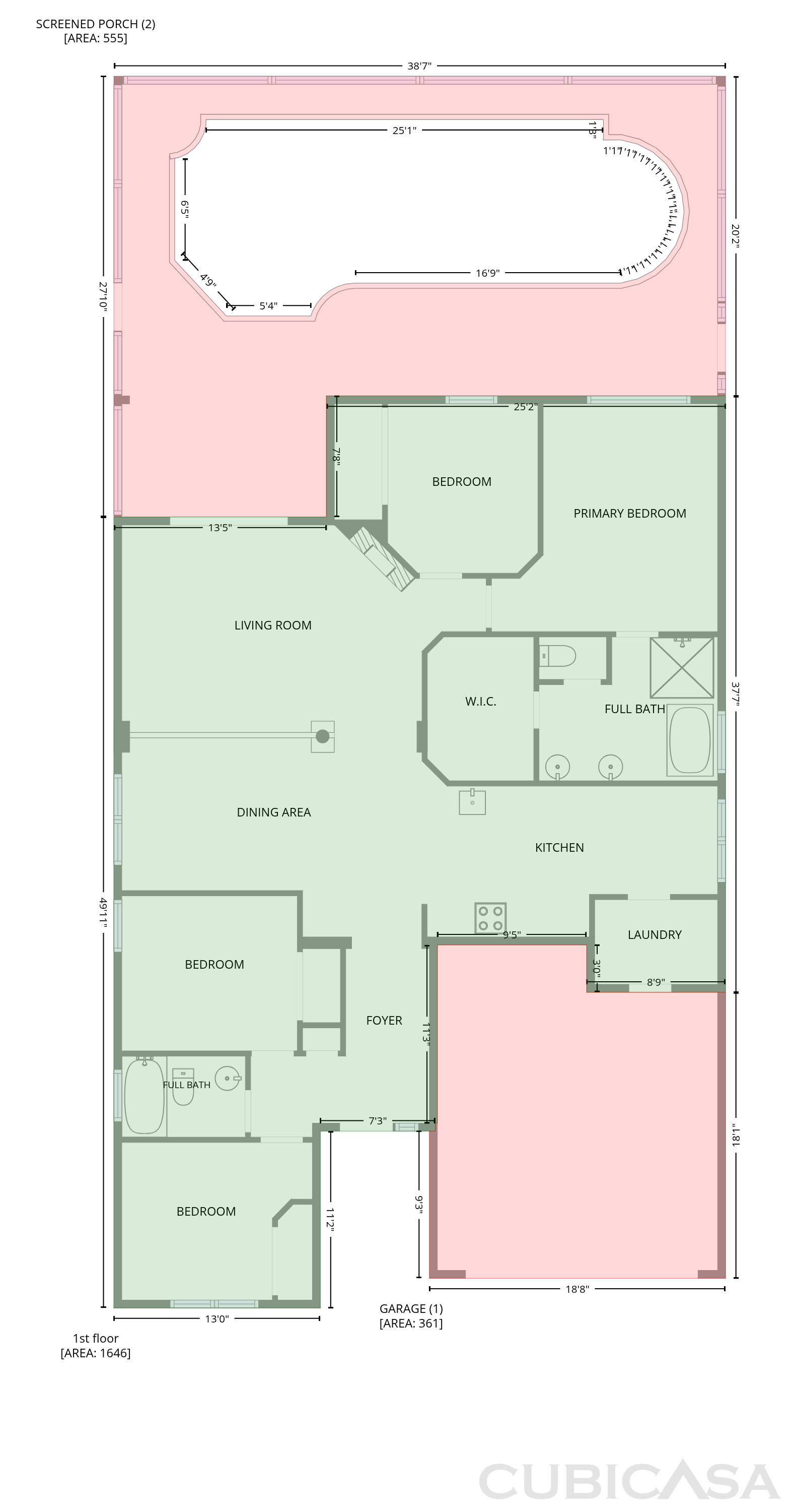 Main Floor of 4615 Eaglet Ln, Kissimmee, FL