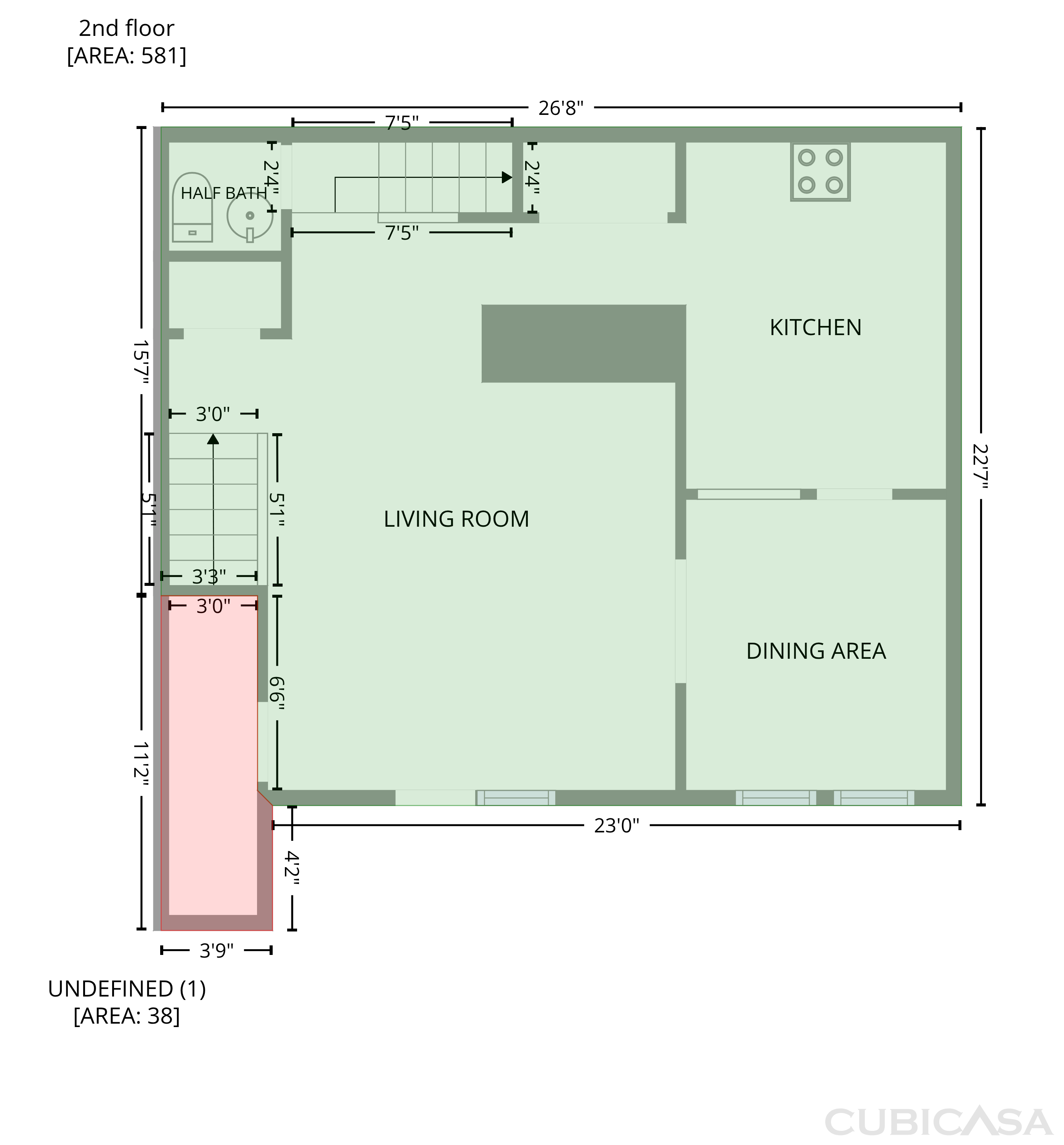 Second Floor of 11128 Stagestone Way, Manassas, VA