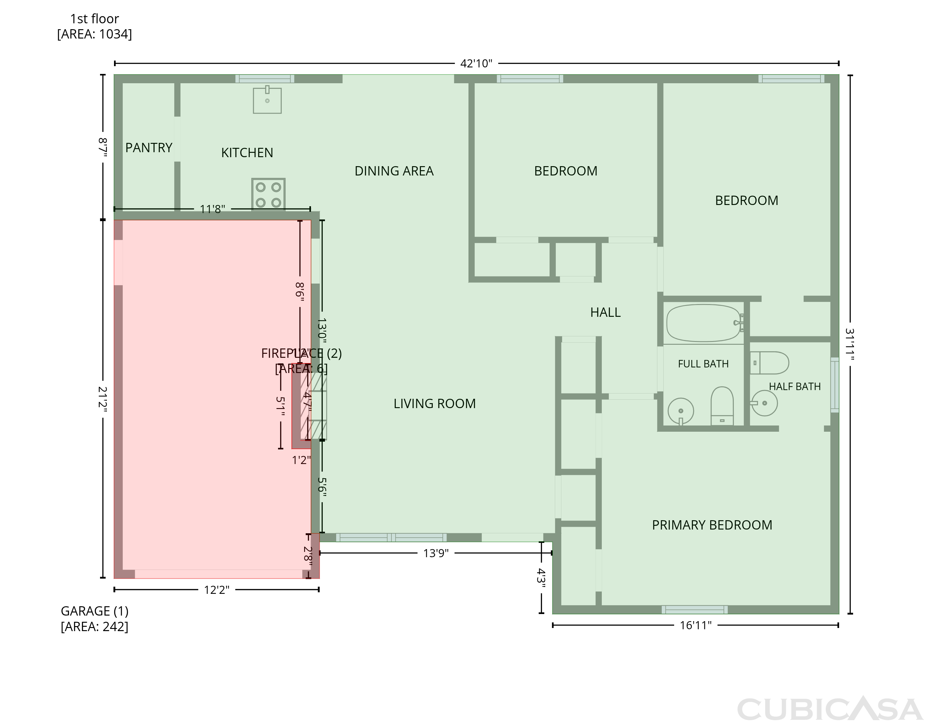 Main Floor of 117 Azalea Rd, Goose Creek, SC