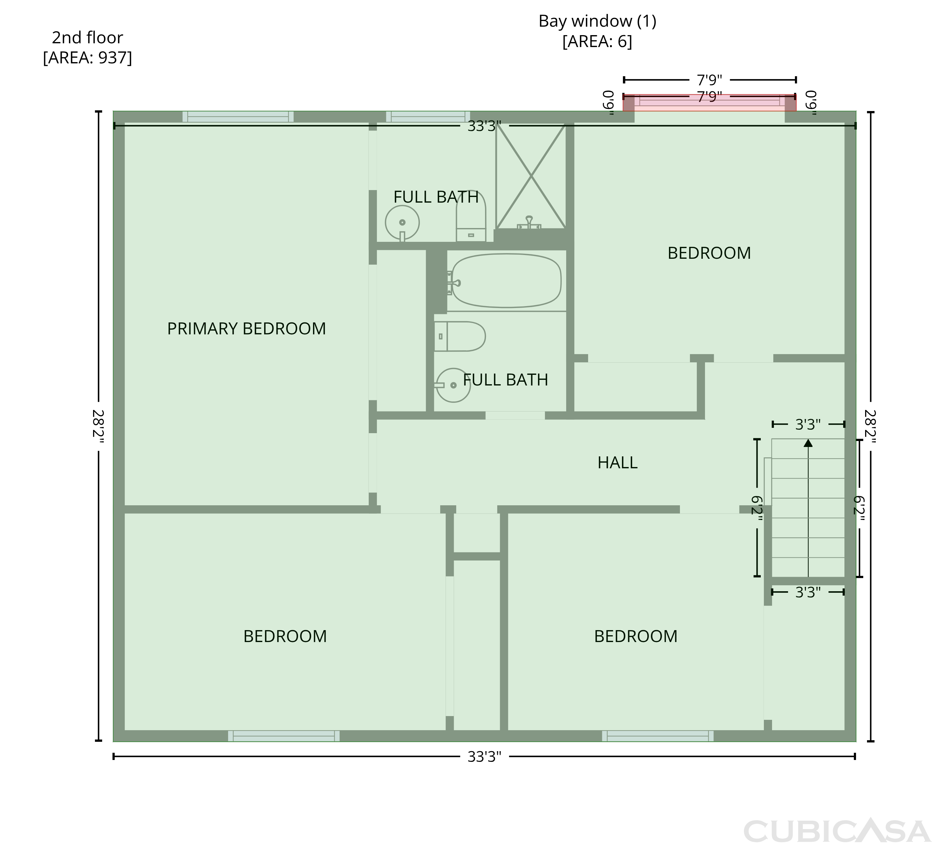 Second Floor of 733 Buttonwood Cir, Naperville, IL