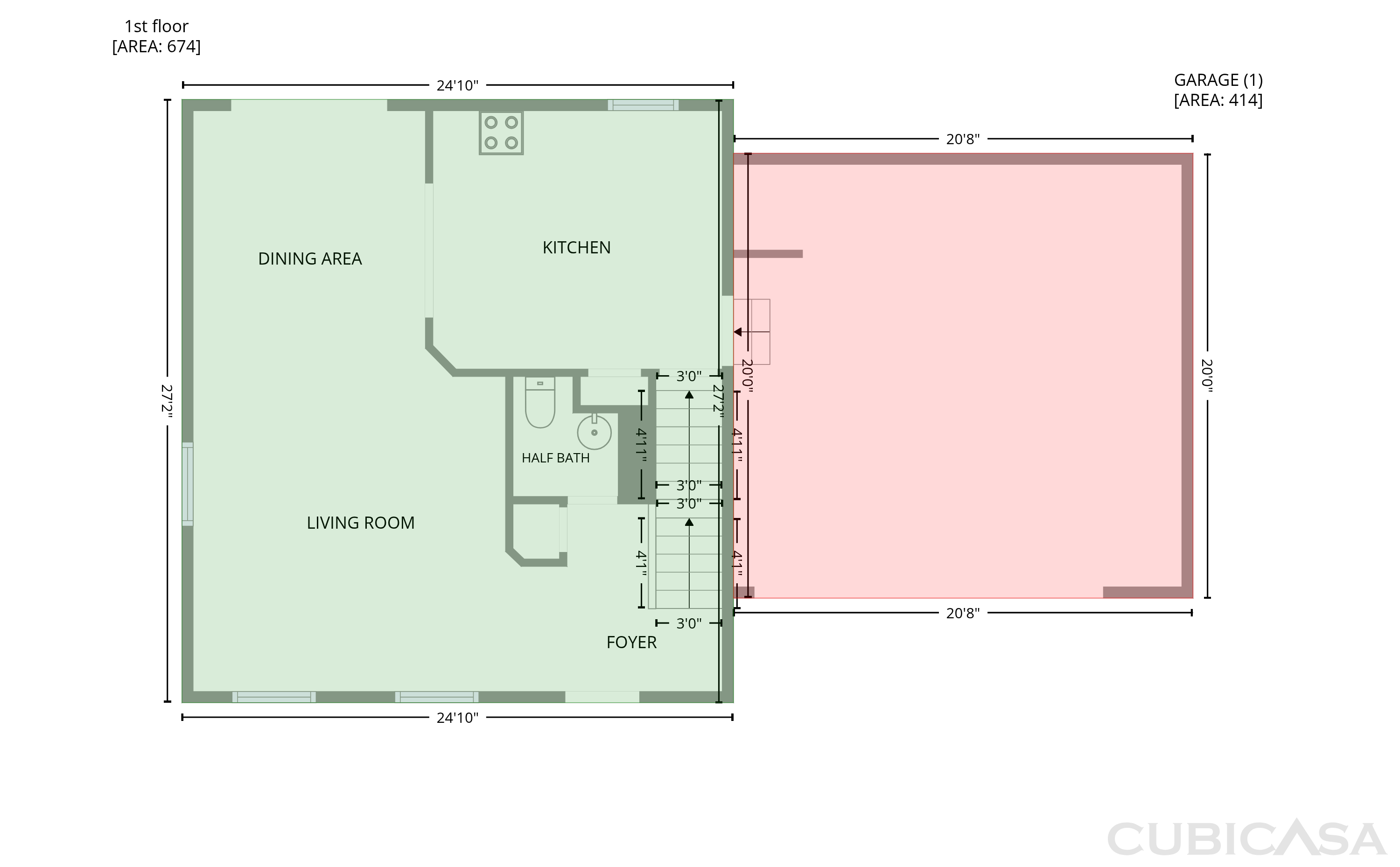Second Floor of 1150 Moneca St, Blacklick, OH