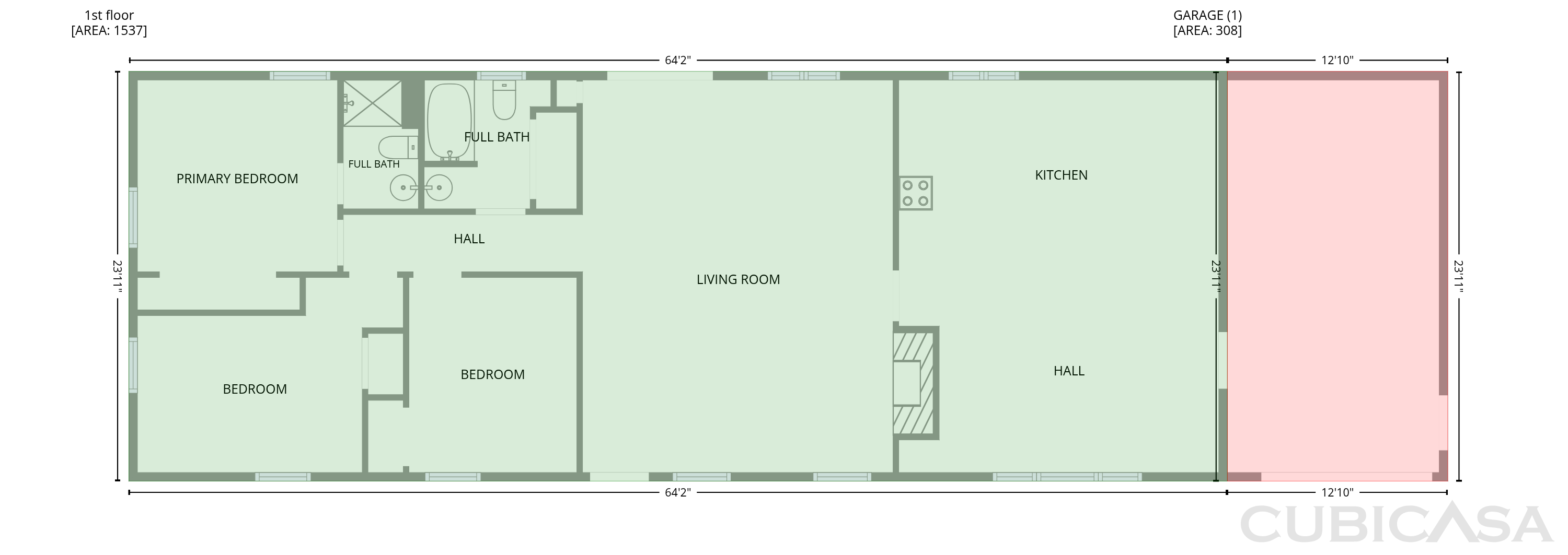 Main Floor of 6908 Laurdane Rd, Raleigh, NC
