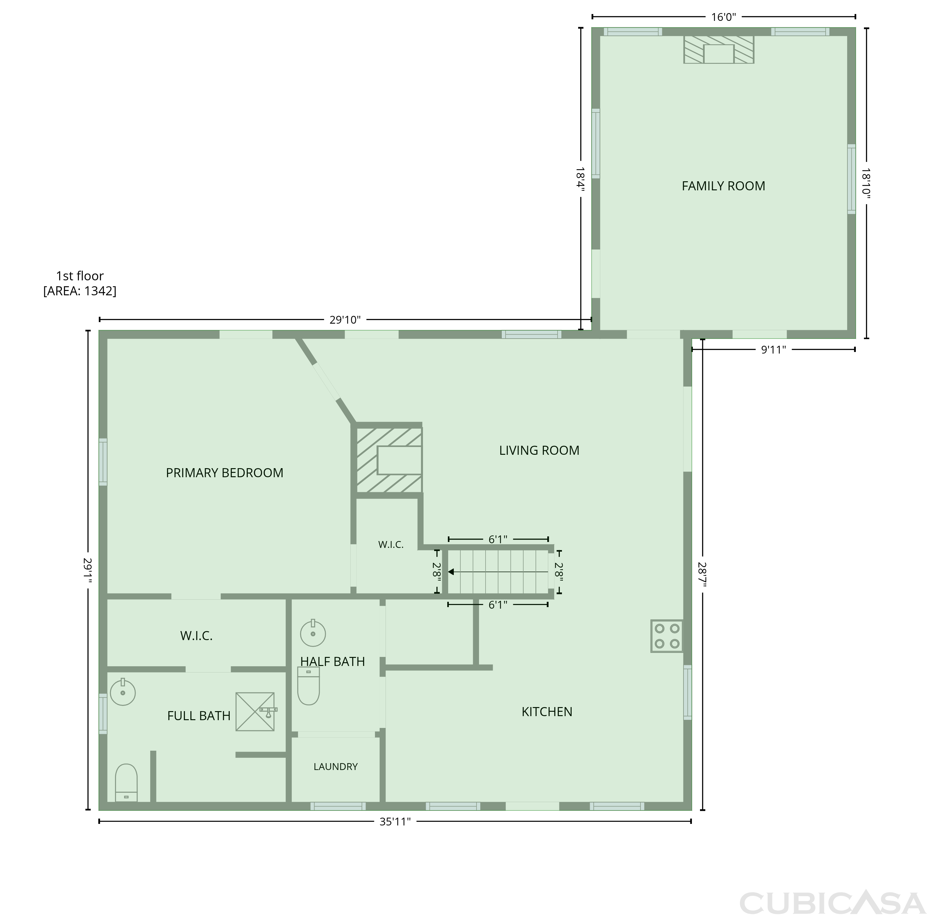 Main Floor of 106 Old Georgia Rd, Pelzer, SC