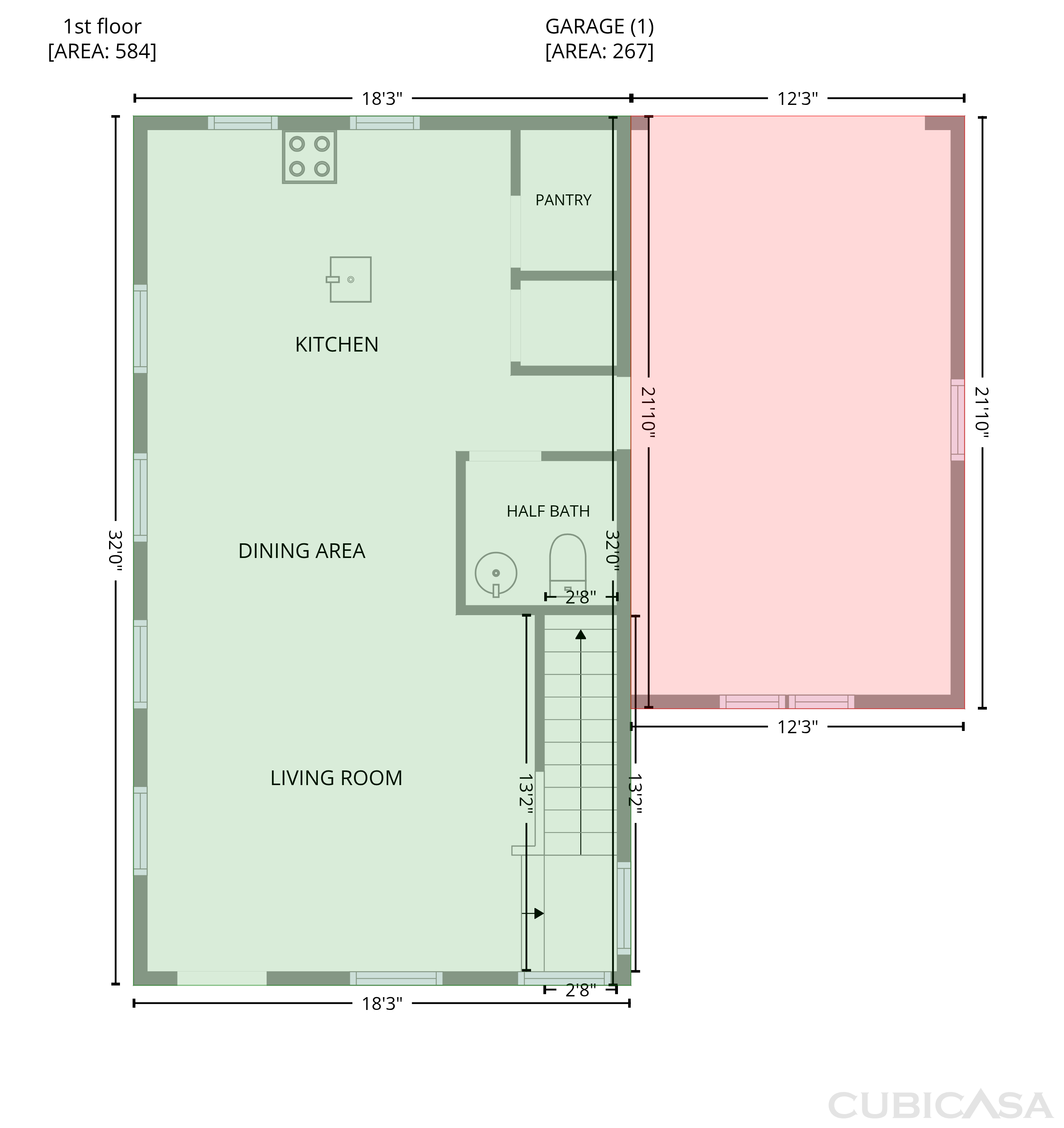 Main Floor of 1803 Oso Ave, Oklahoma City, OK
