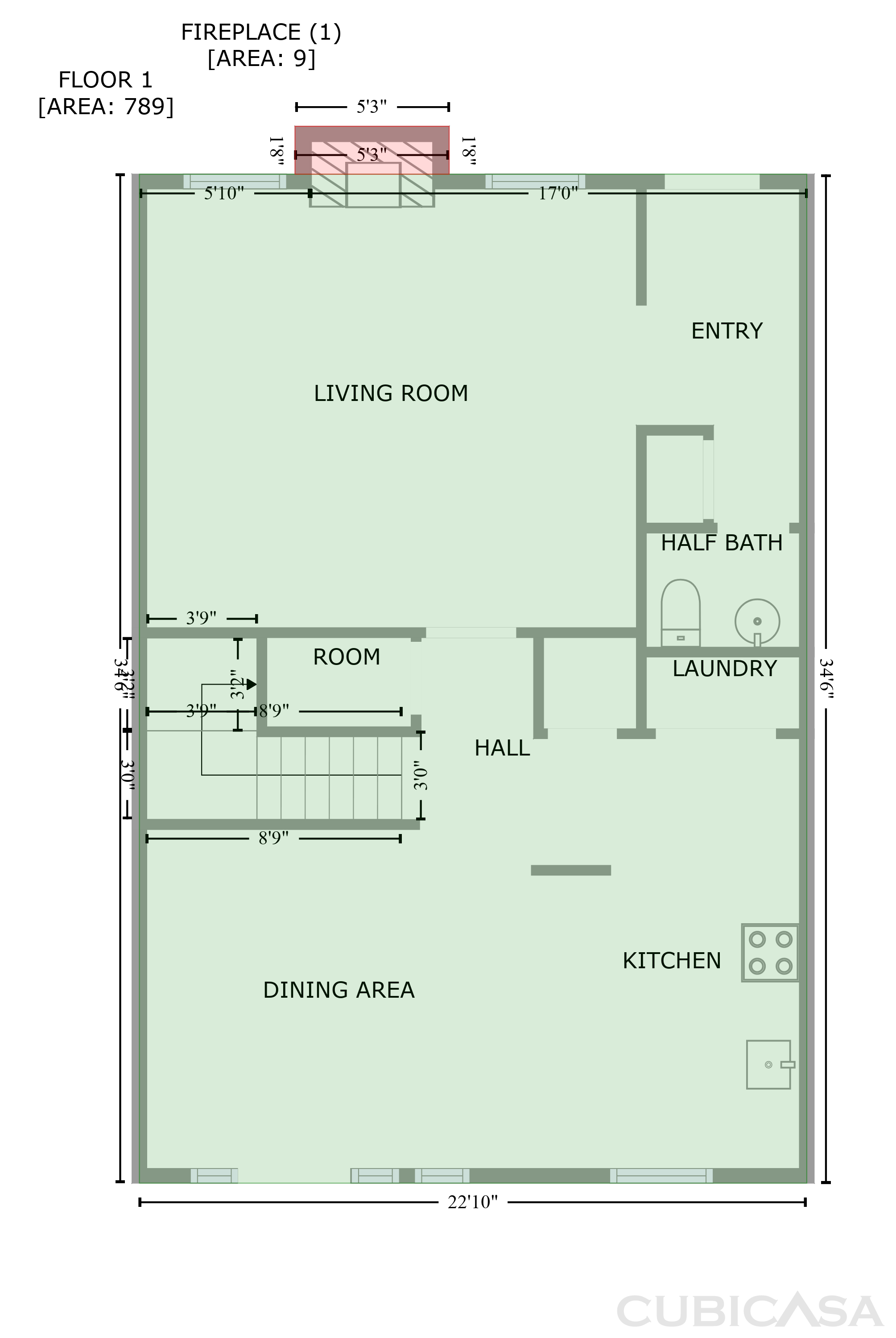 Main Floor of 4409 Idlewood Ln, Tucker, GA
