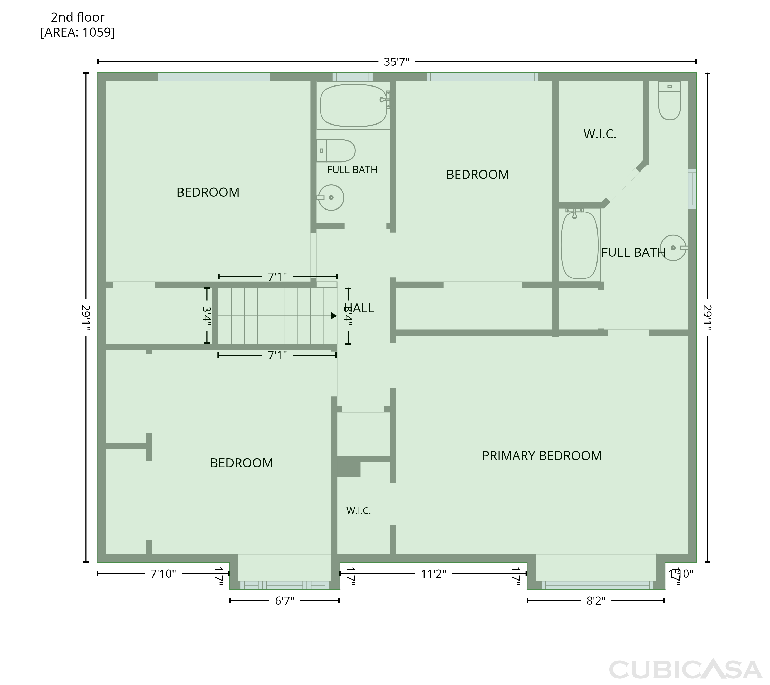 Second Floor of 4519 Spinks Creek Ln, Spring, TX