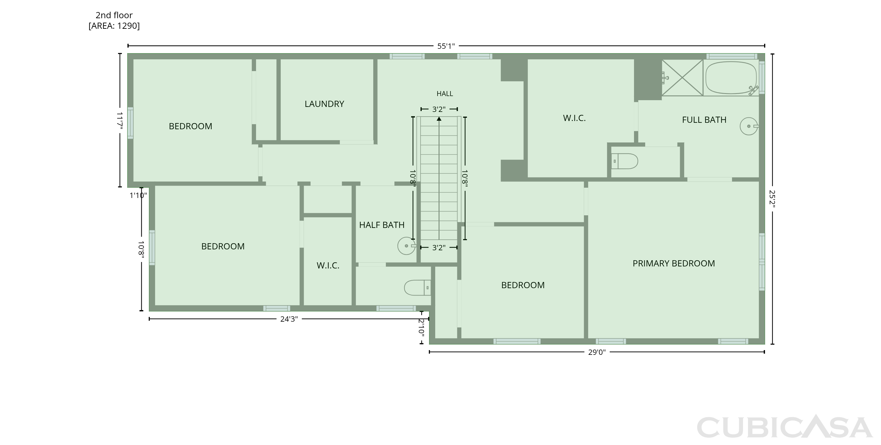 Second Floor of 2491 Chuck Hammond Dr, Fairfield, CA