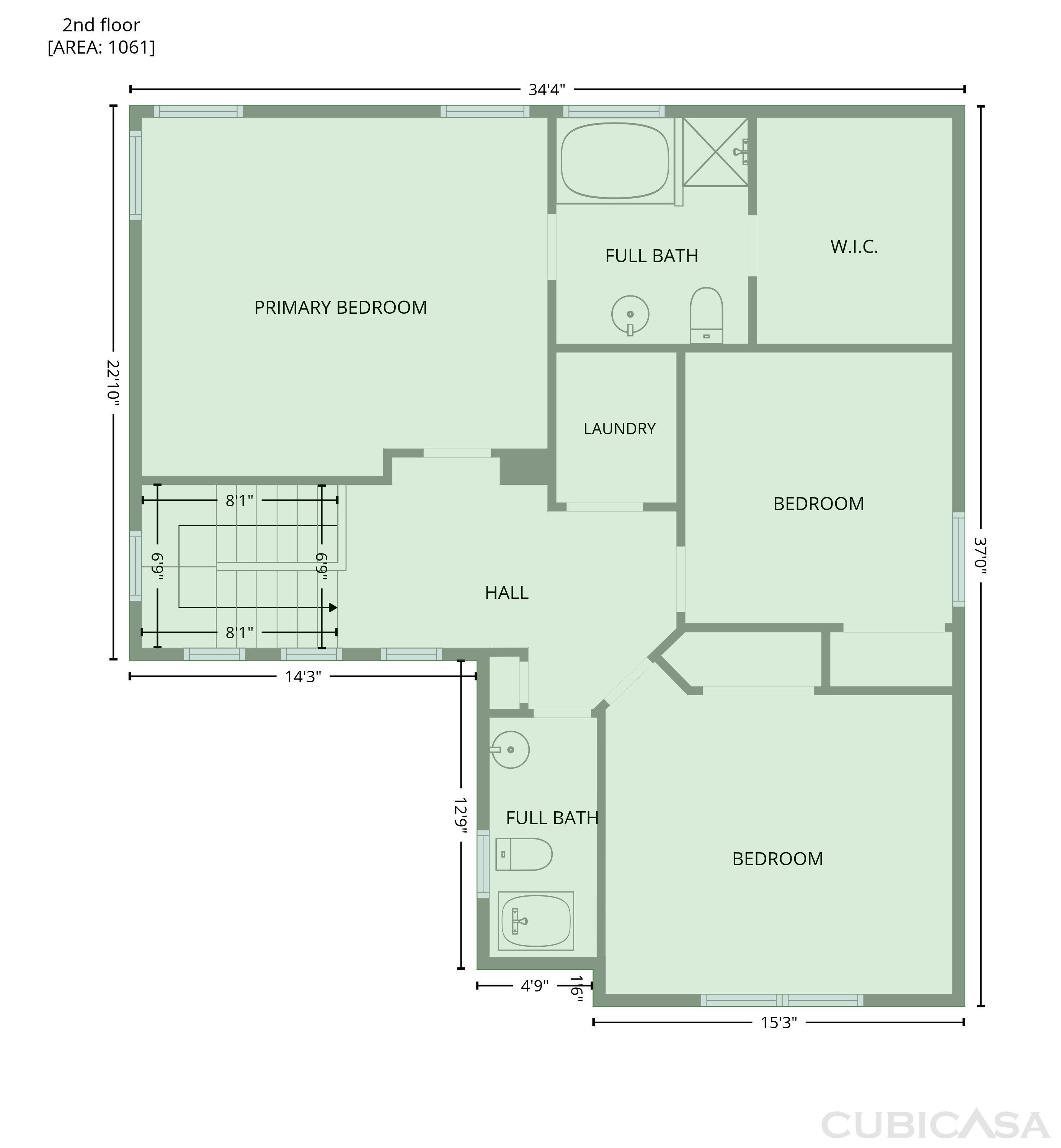 Second Floor of 2502 Harwood Hills Ln, Charlotte, NC