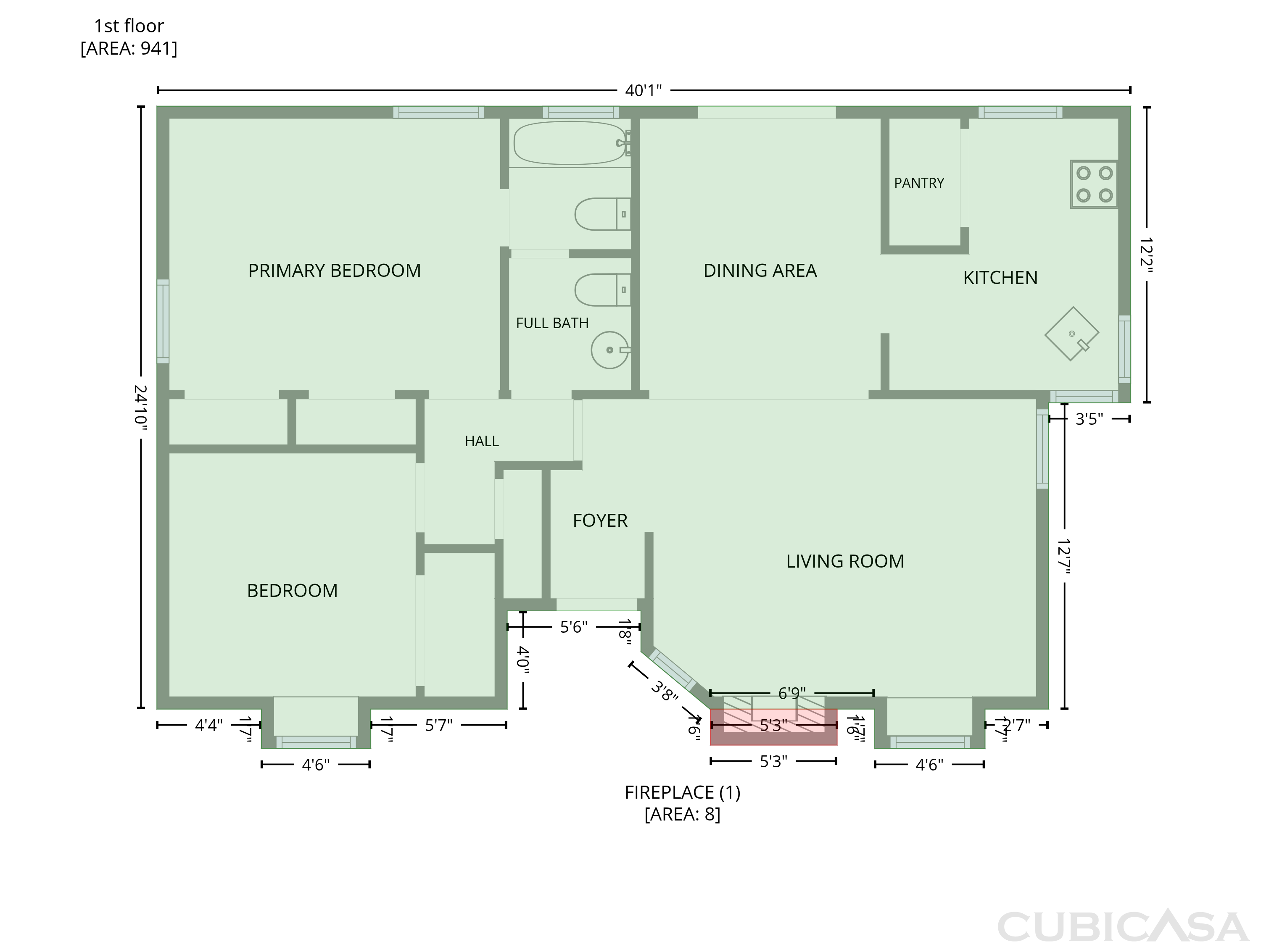 Main Floor of 1815 Gray Bark Dr, Gastonia, NC
