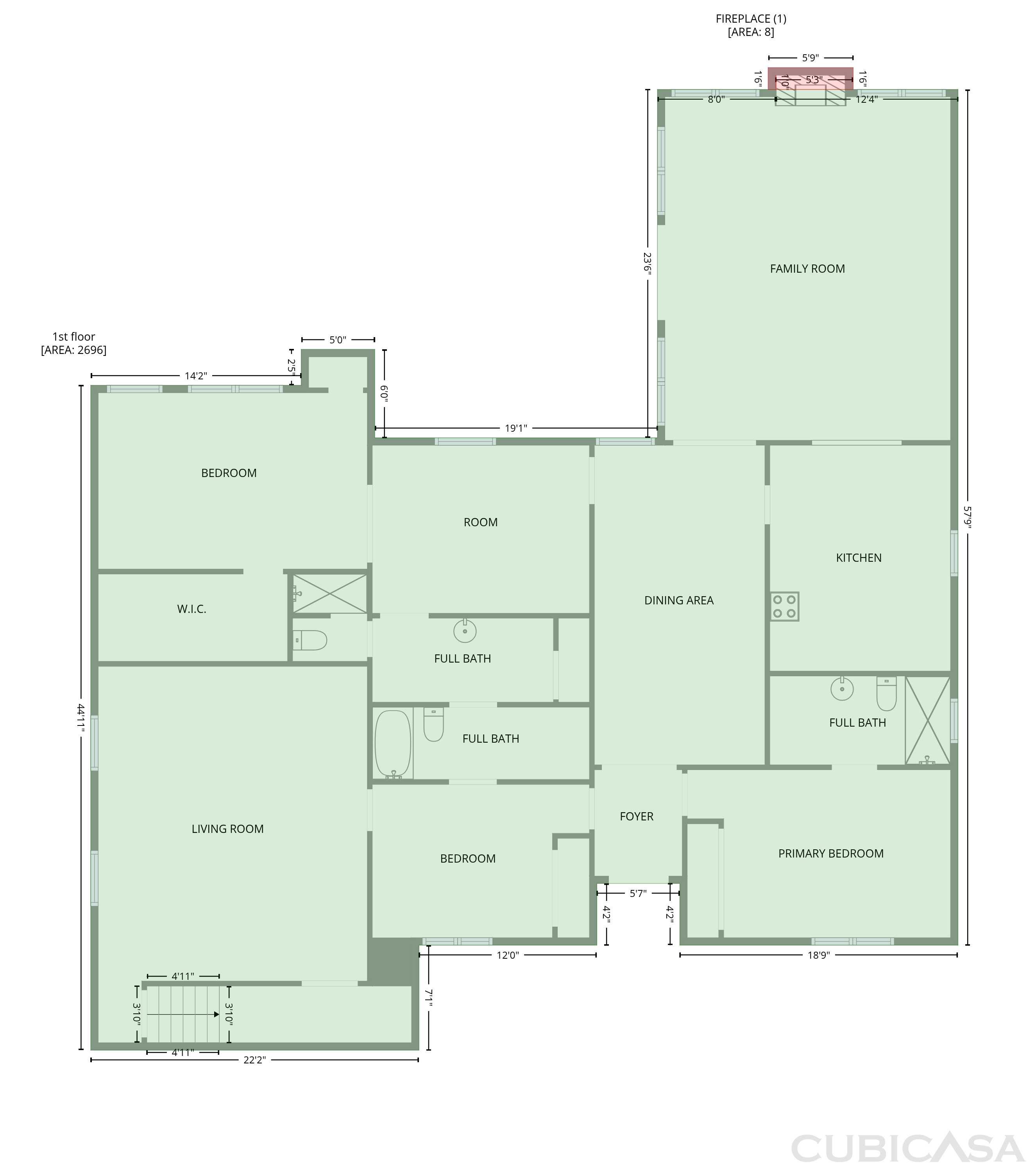 Main Floor of 241 Greenbriar Dr, Livingston, TX