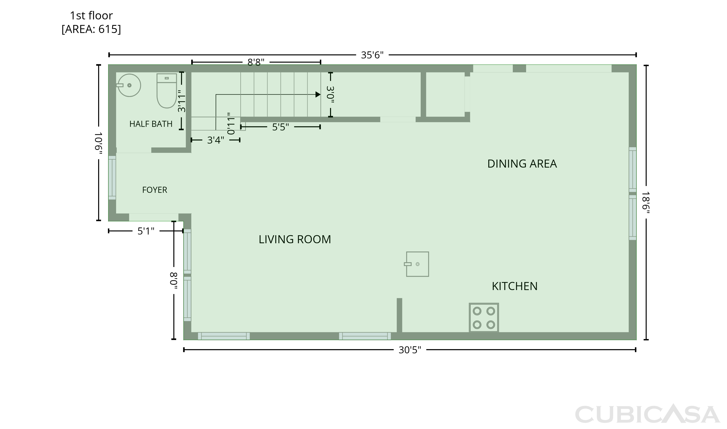 Main Floor of 11036 W College Dr, Phoenix, AZ