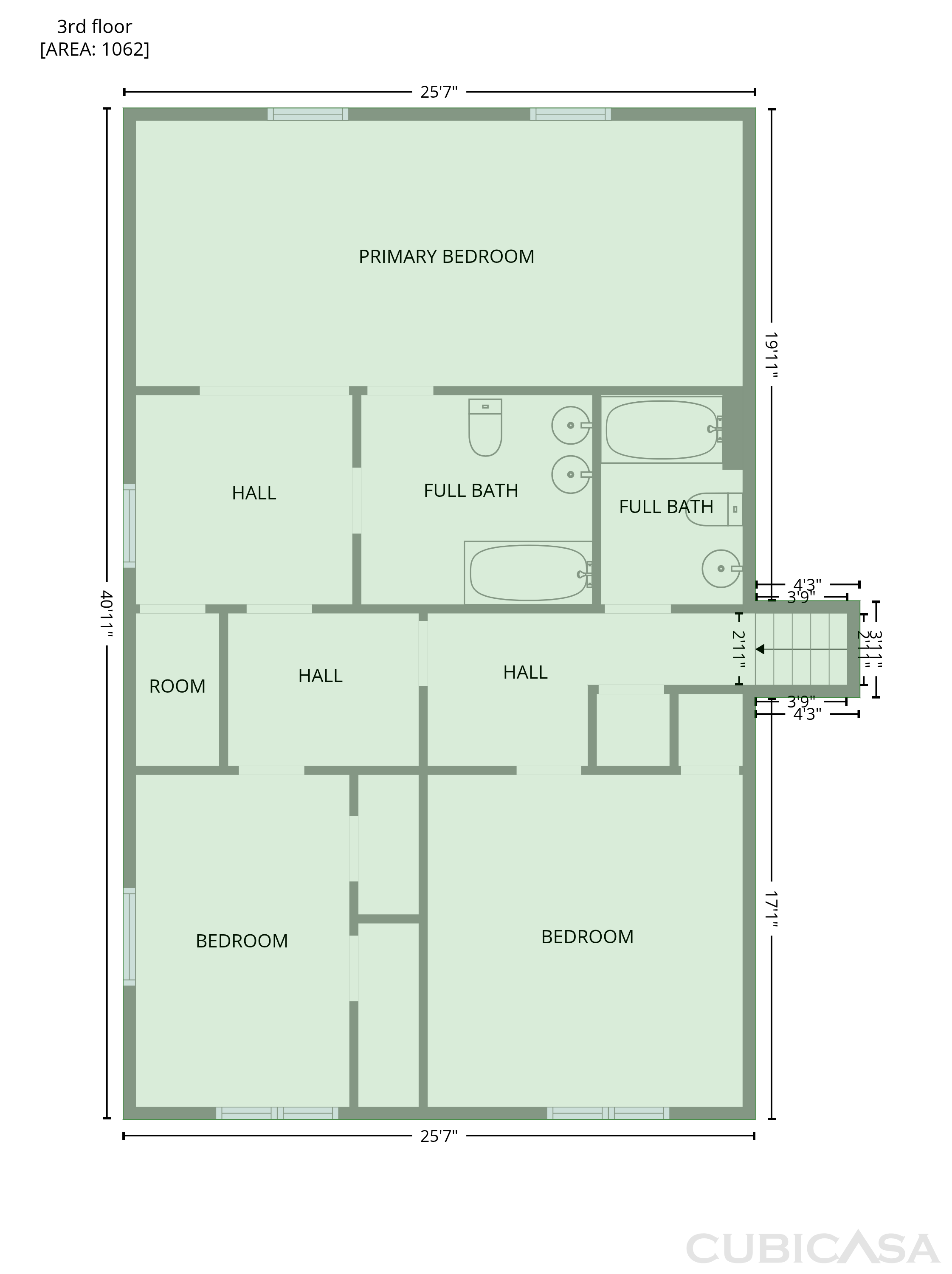 Third Floor of 9206 Peabody St, Manassas, VA