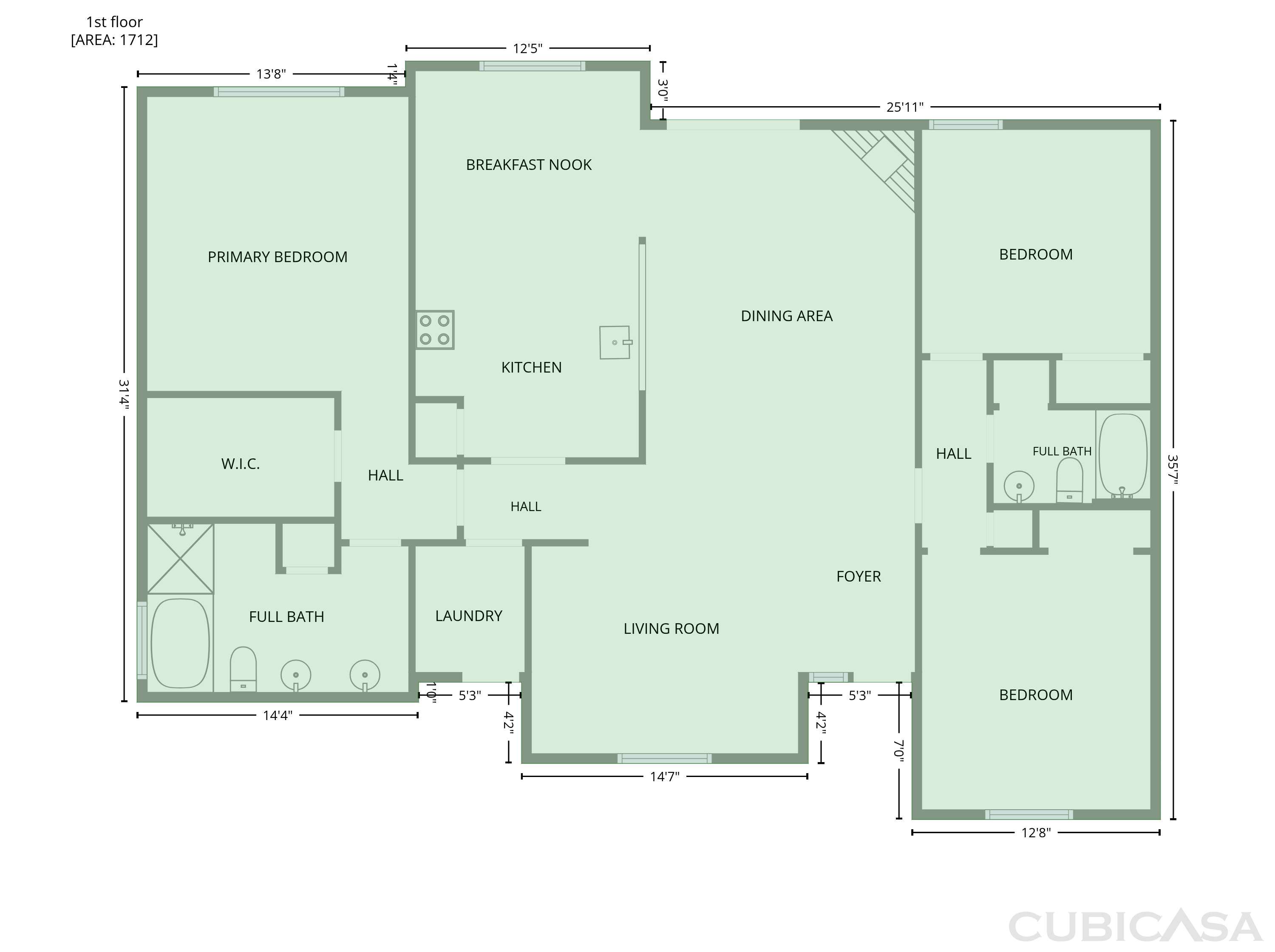 Main Floor of 111 Fire Thorn Ln, Pooler, GA
