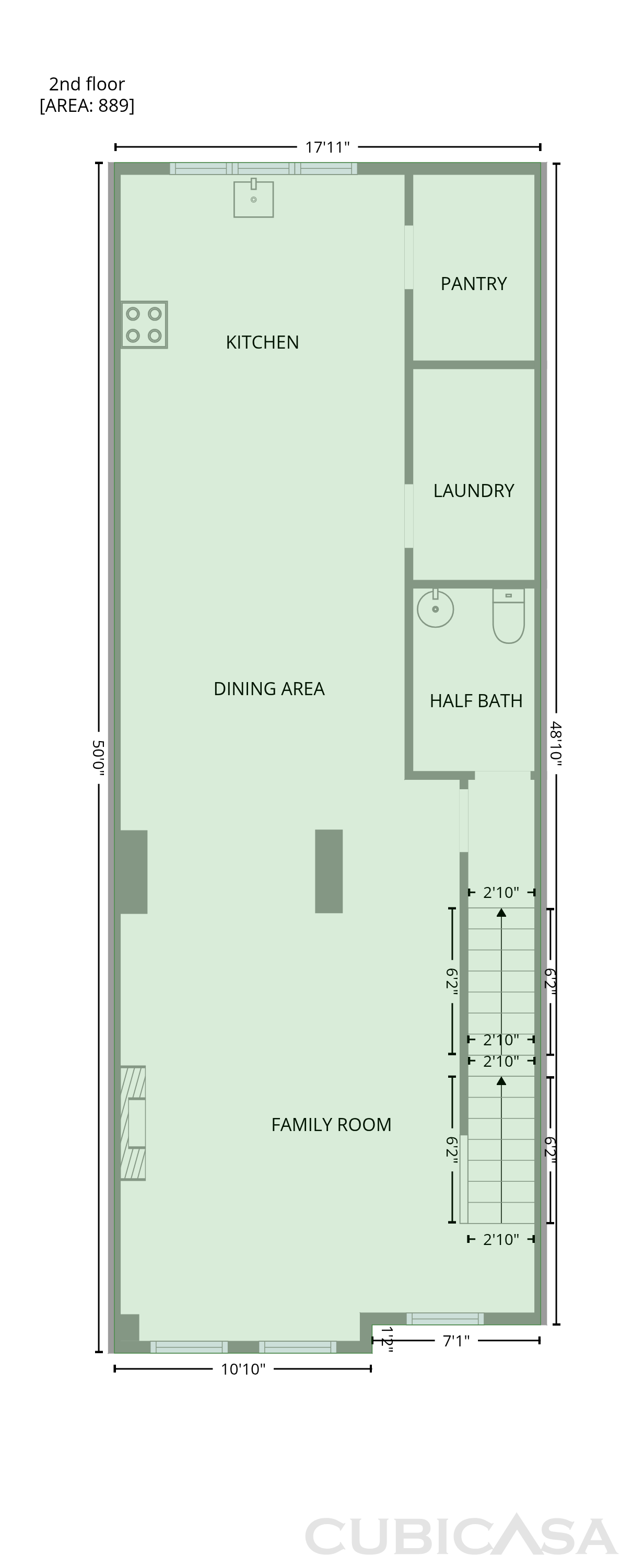 Second Floor of 4416 Avery Ave, North Charleston, SC