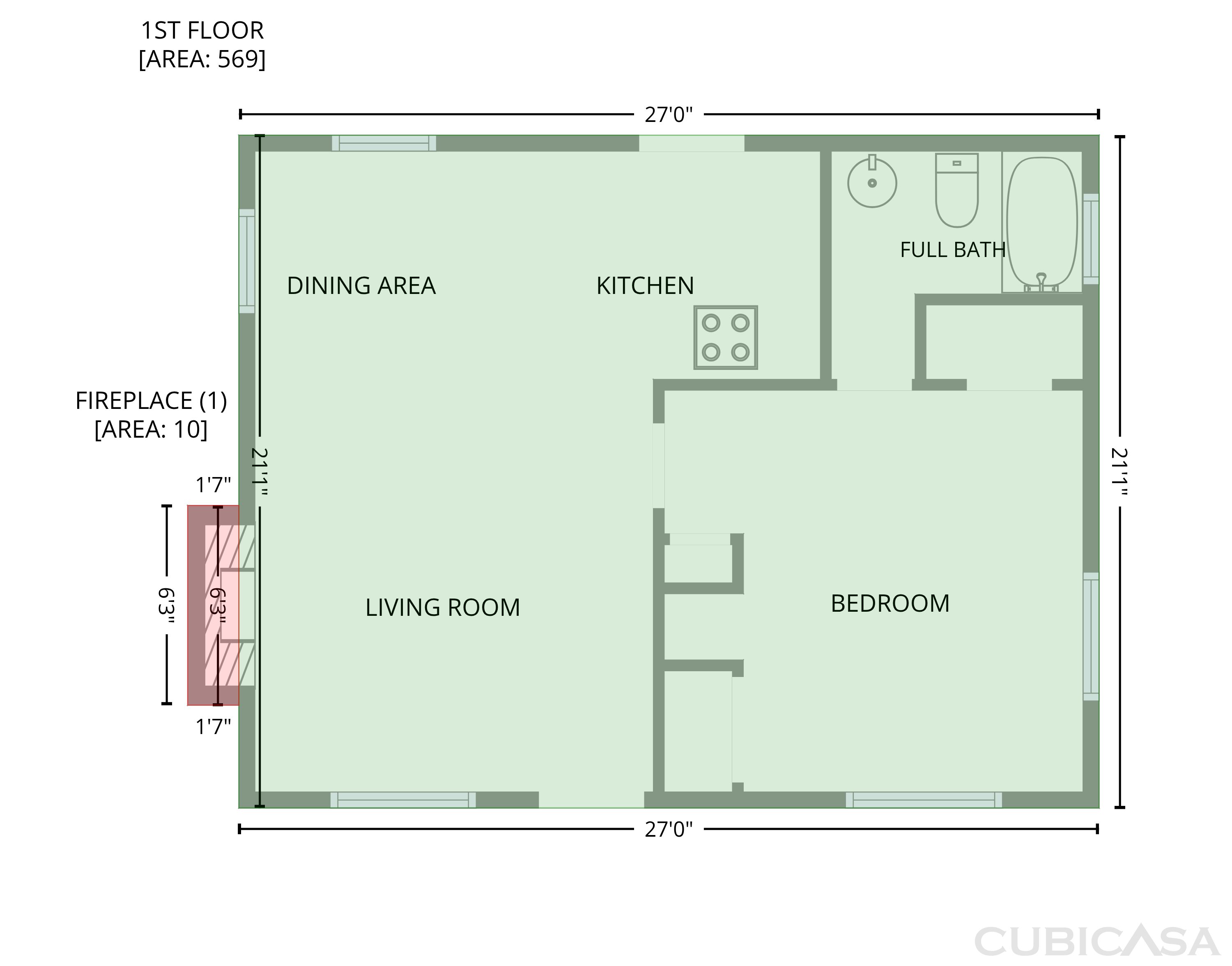 Main Floor of 1005 Brandon Ave, Columbia, SC