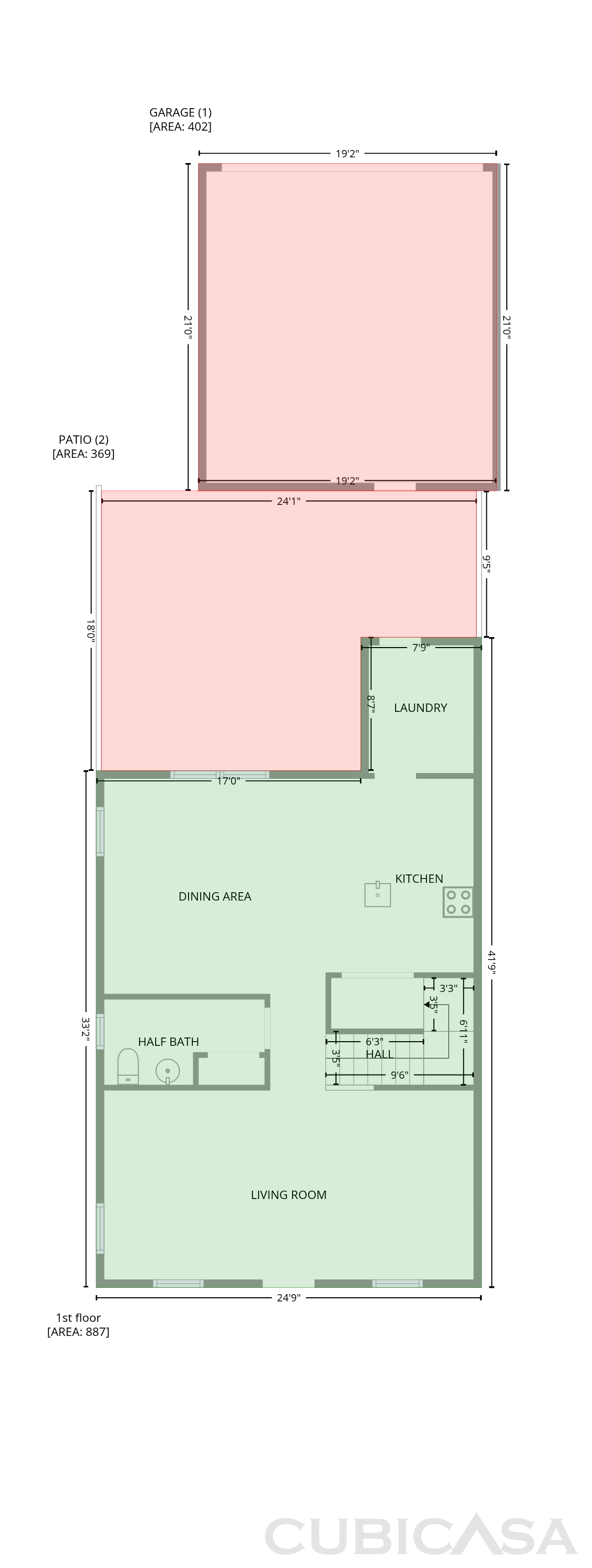 Main Floor of 2212 Red Sun St, Apopka, FL