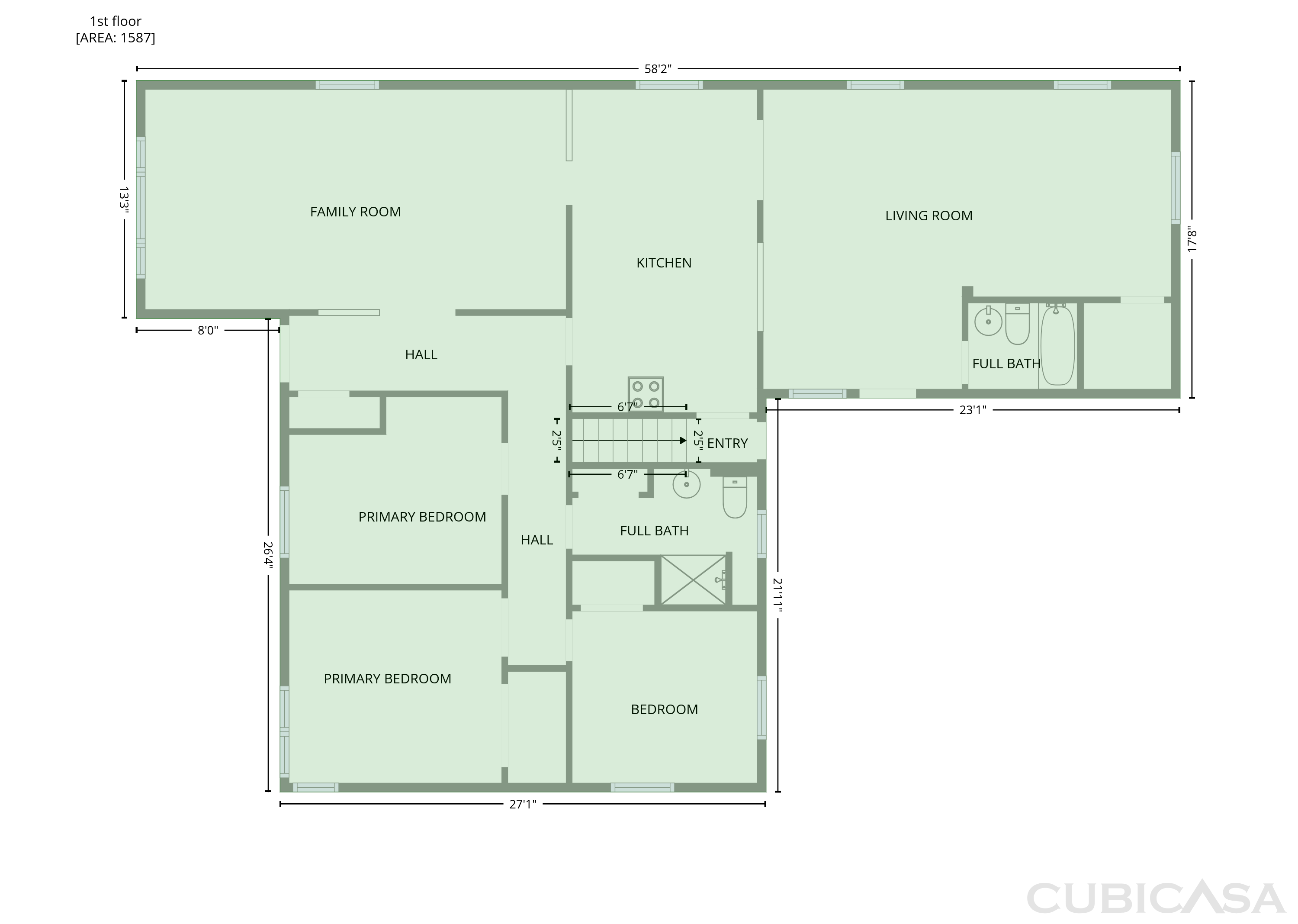 Second Floor of 1332 Cloverfield Ave, Dayton, OH