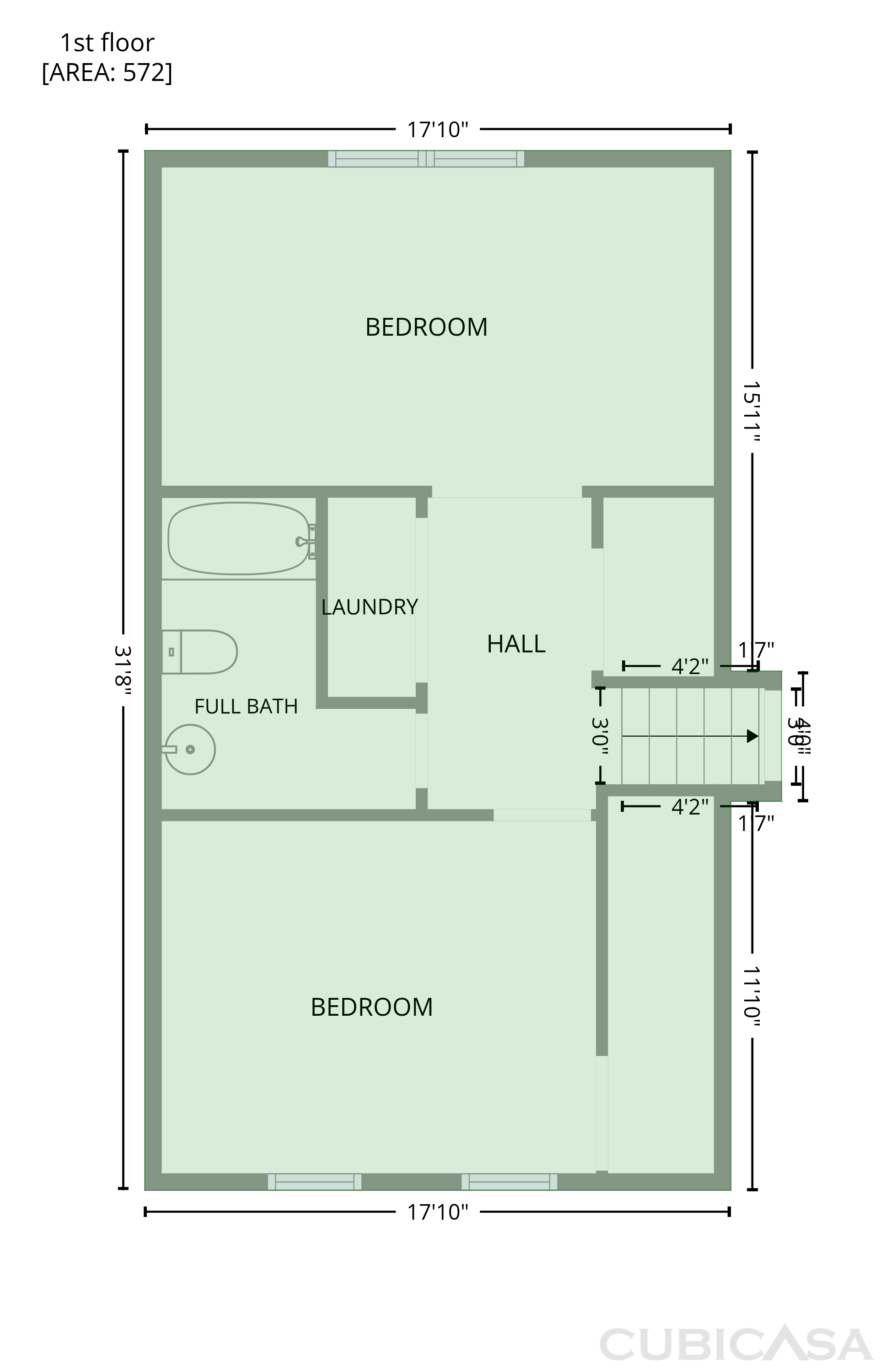Main Floor of 1106 Stanton Dr, Shelby, NC