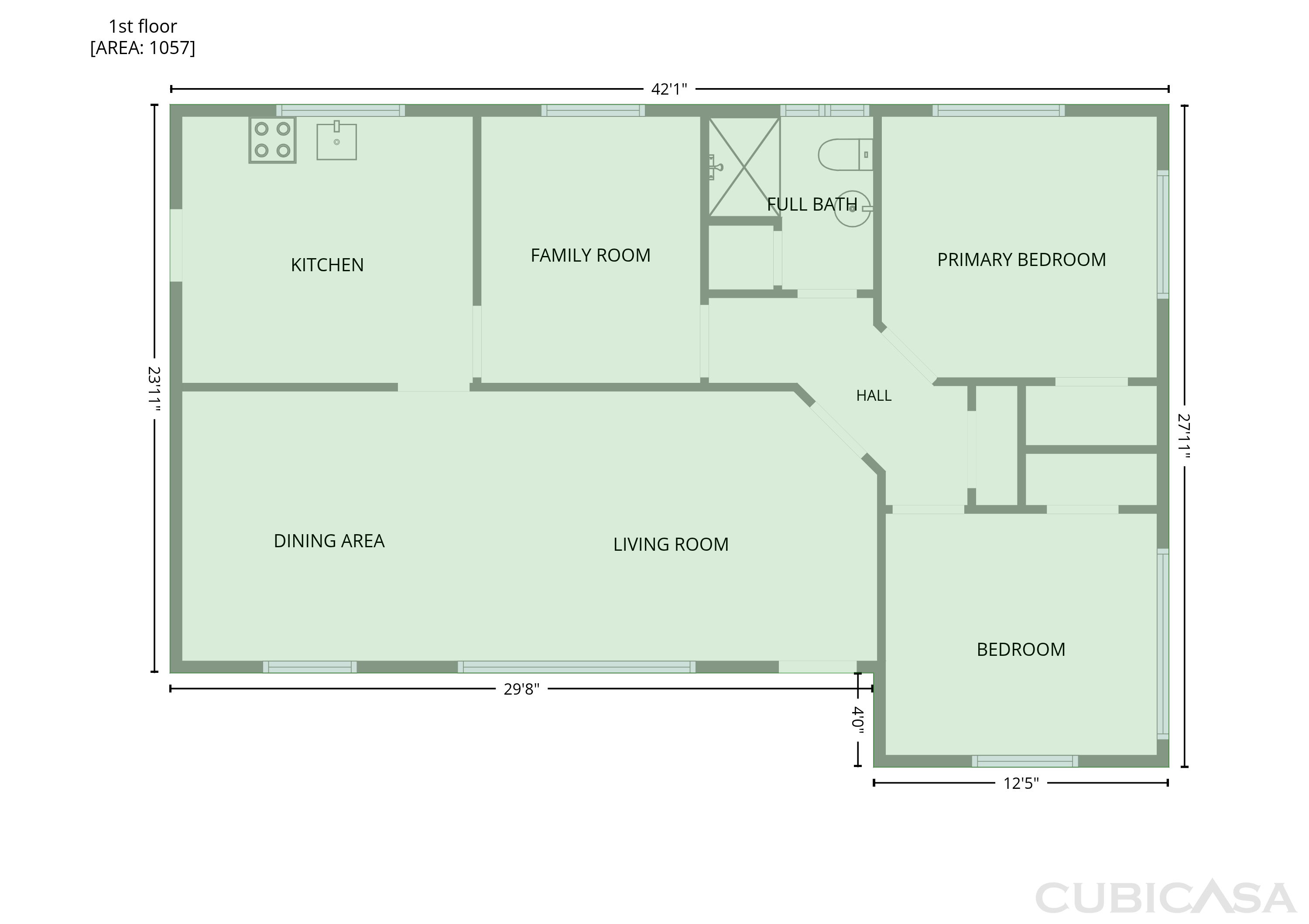 Main Floor of 718 S Lovell Ave, Chattanooga, TN