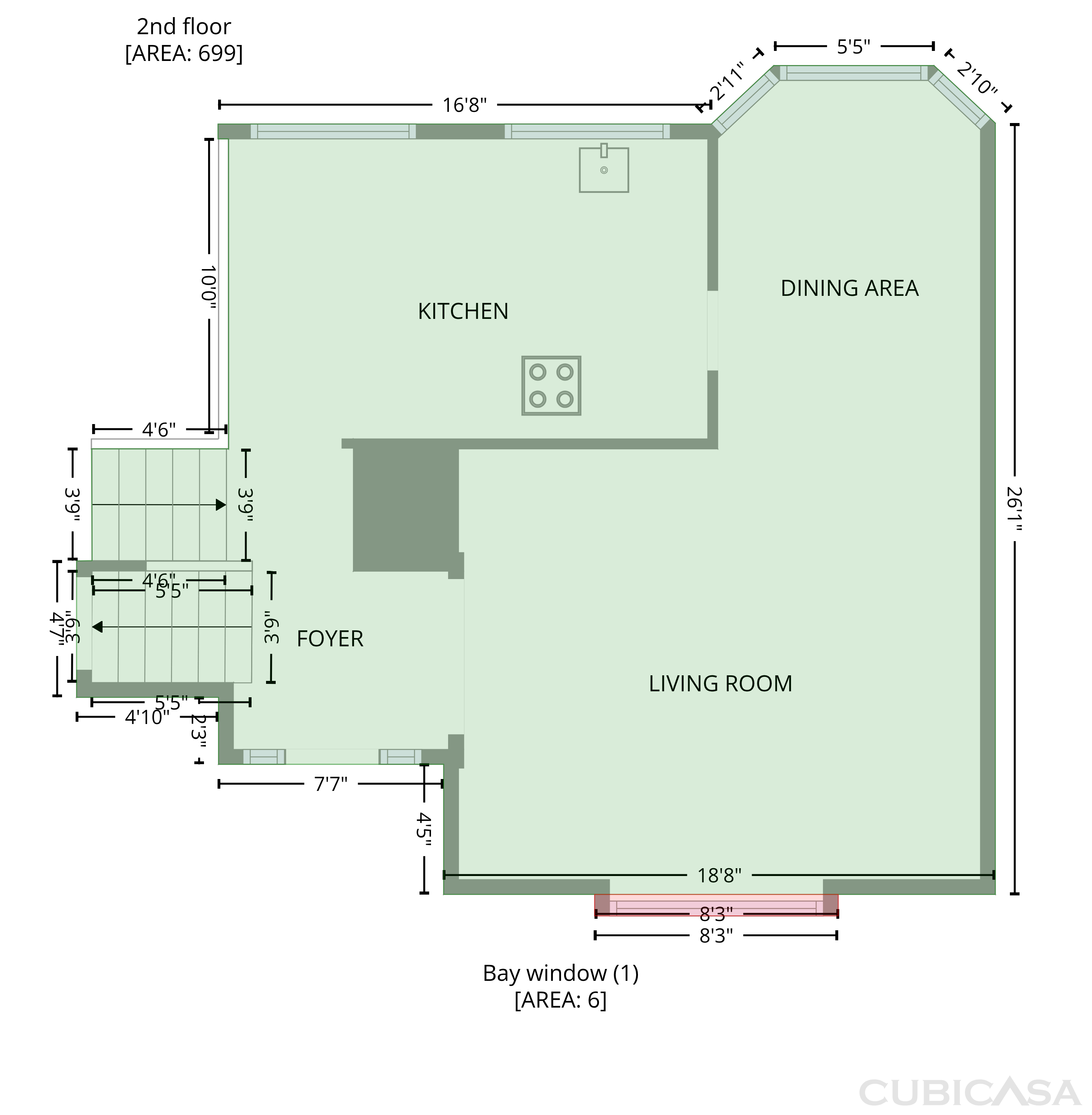 Second Floor of 2753 E Northridge Cir, Mesa, AZ