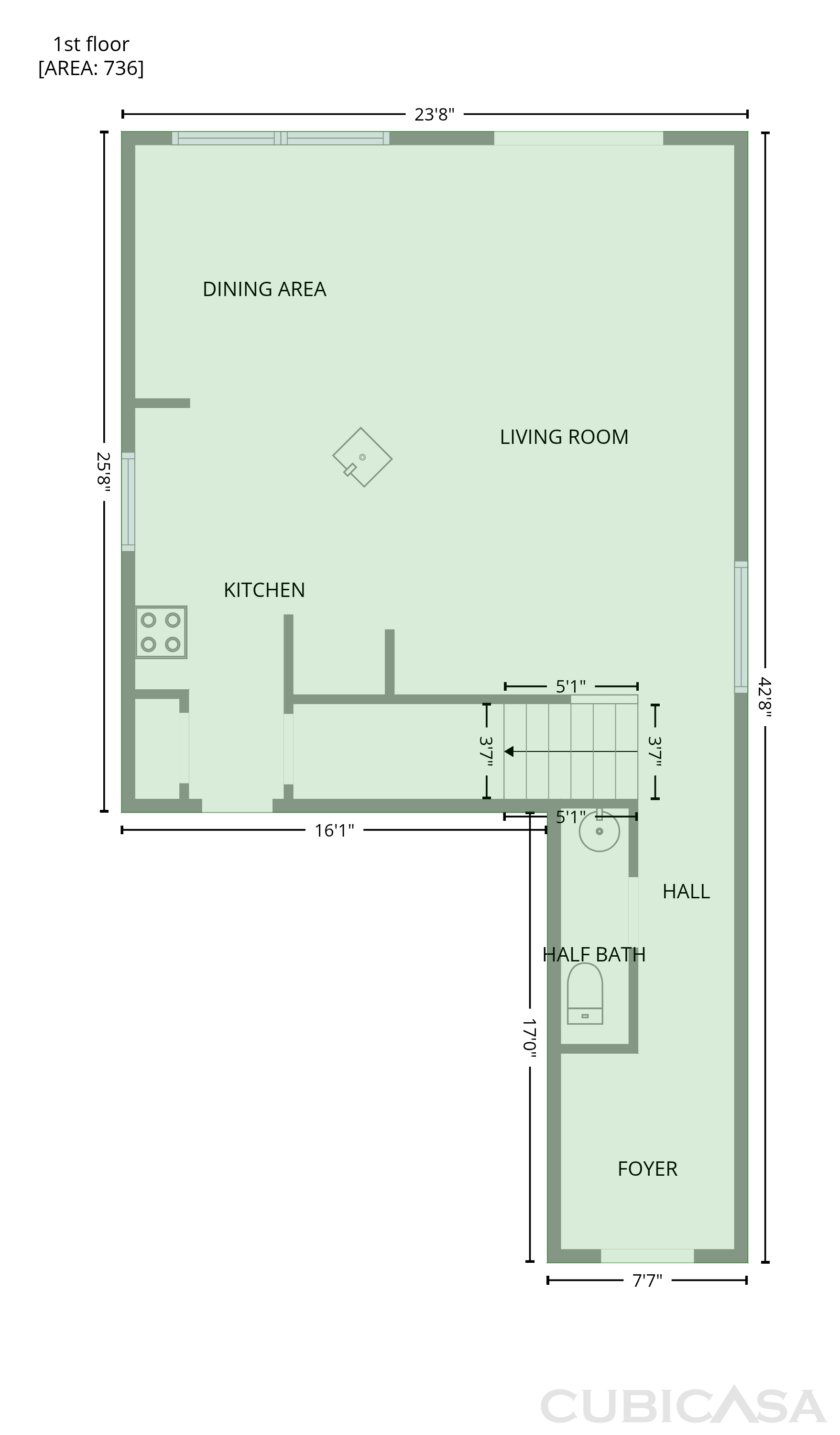 Main Floor of 254 Sorrel Tree Dr, Columbia, SC