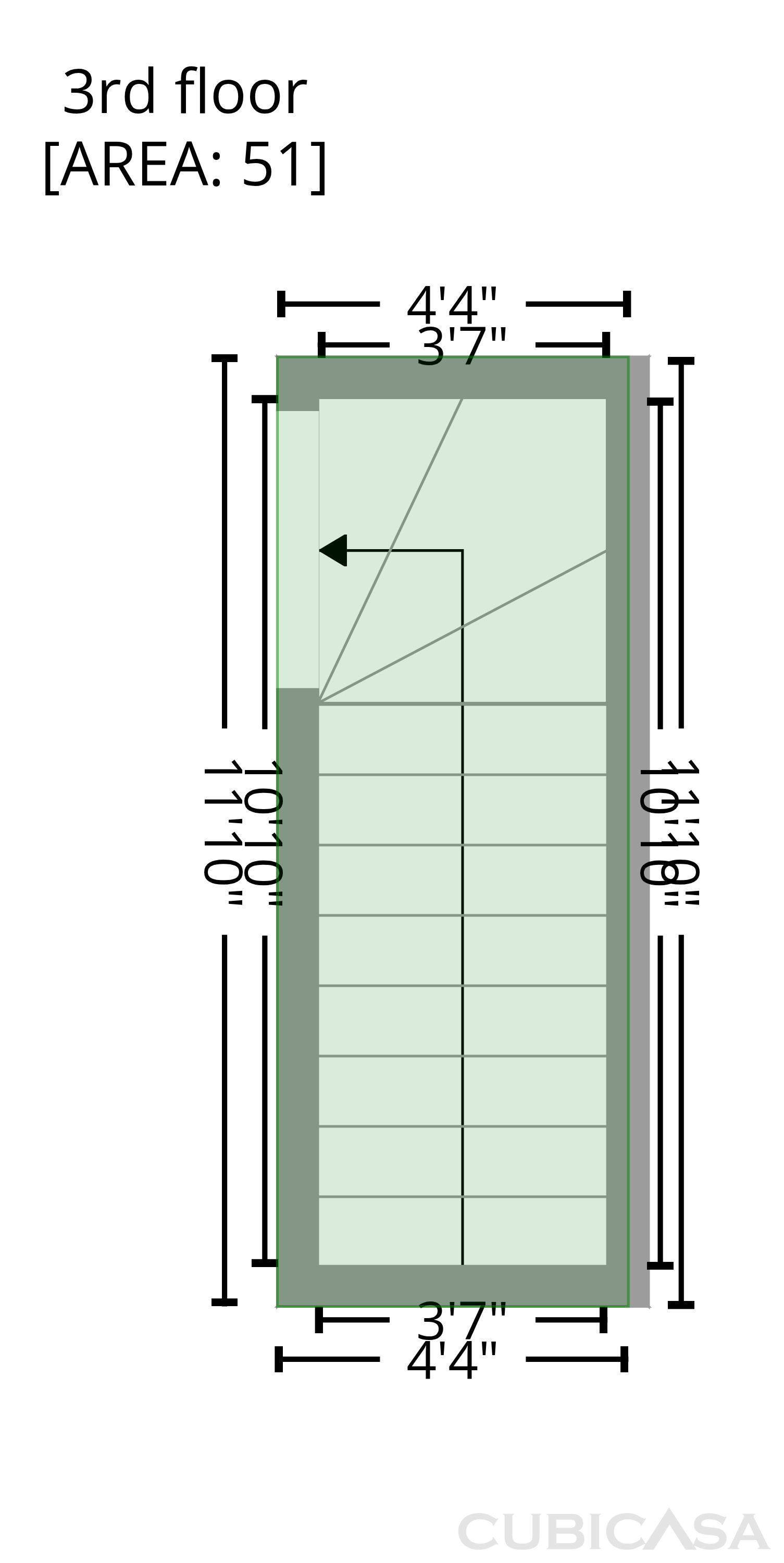 Third Floor of 645 N Armistead St, Alexandria, VA