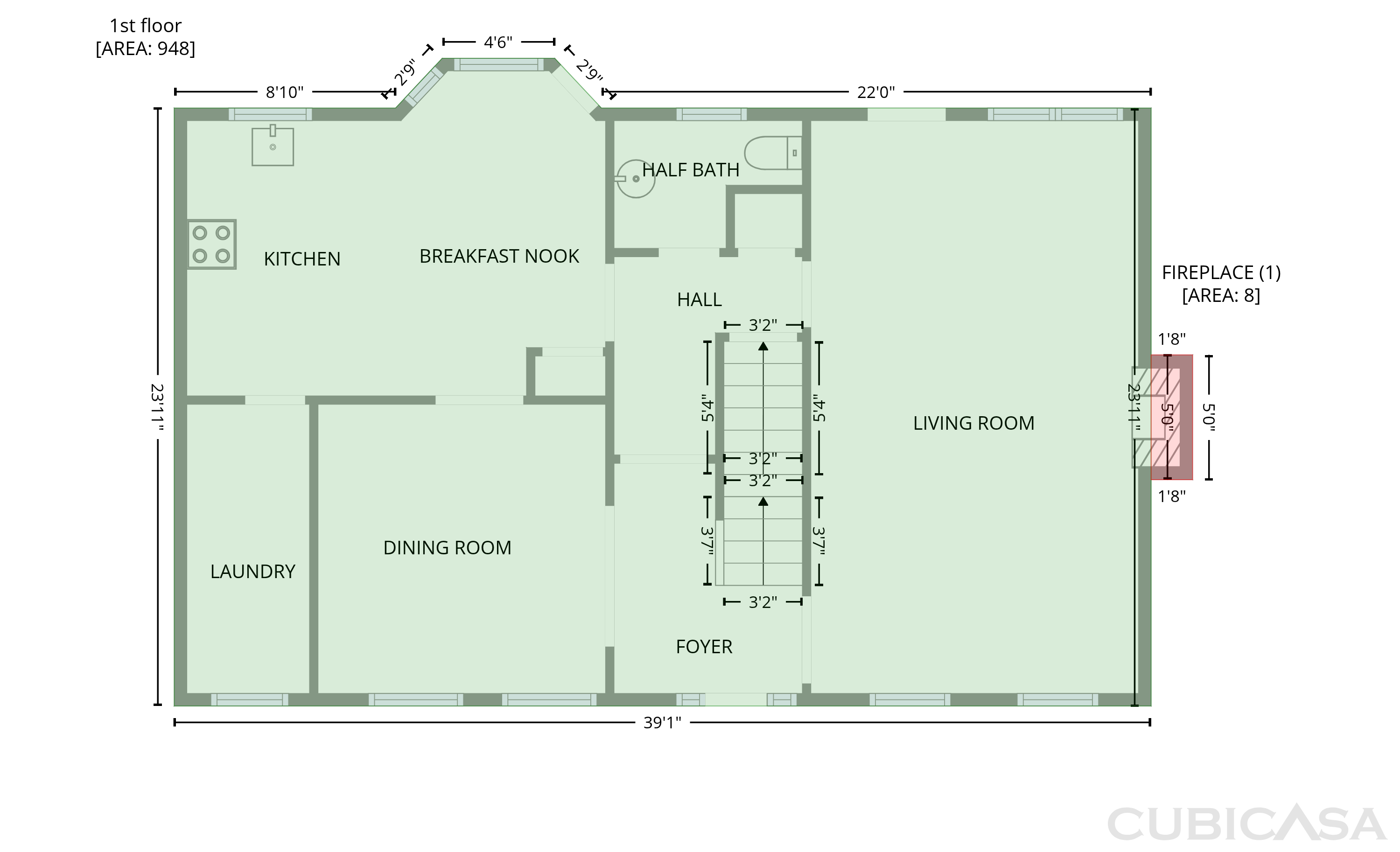 Second Floor of 3514 Nettle Ln NE, Roswell, GA