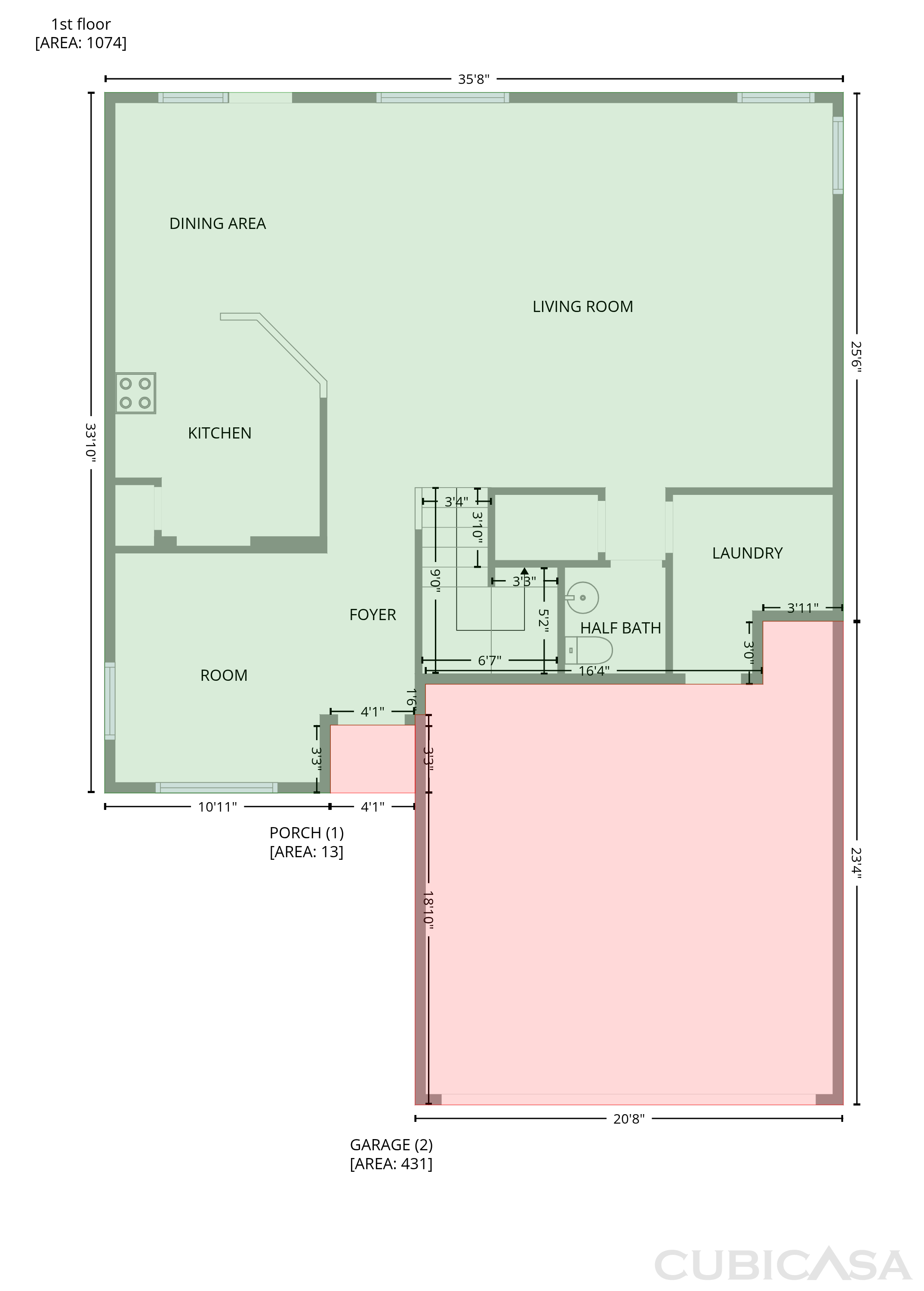 Main Floor of 7702 Grey Goose Trl, Arlington, TX