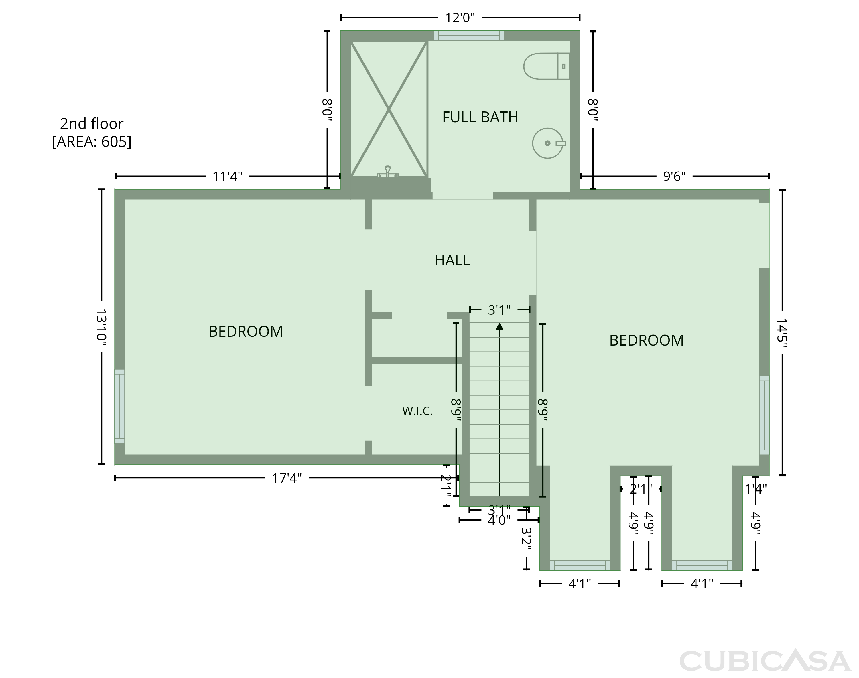 Second Floor of 307 Hearthstone Dr, Nashville, NC