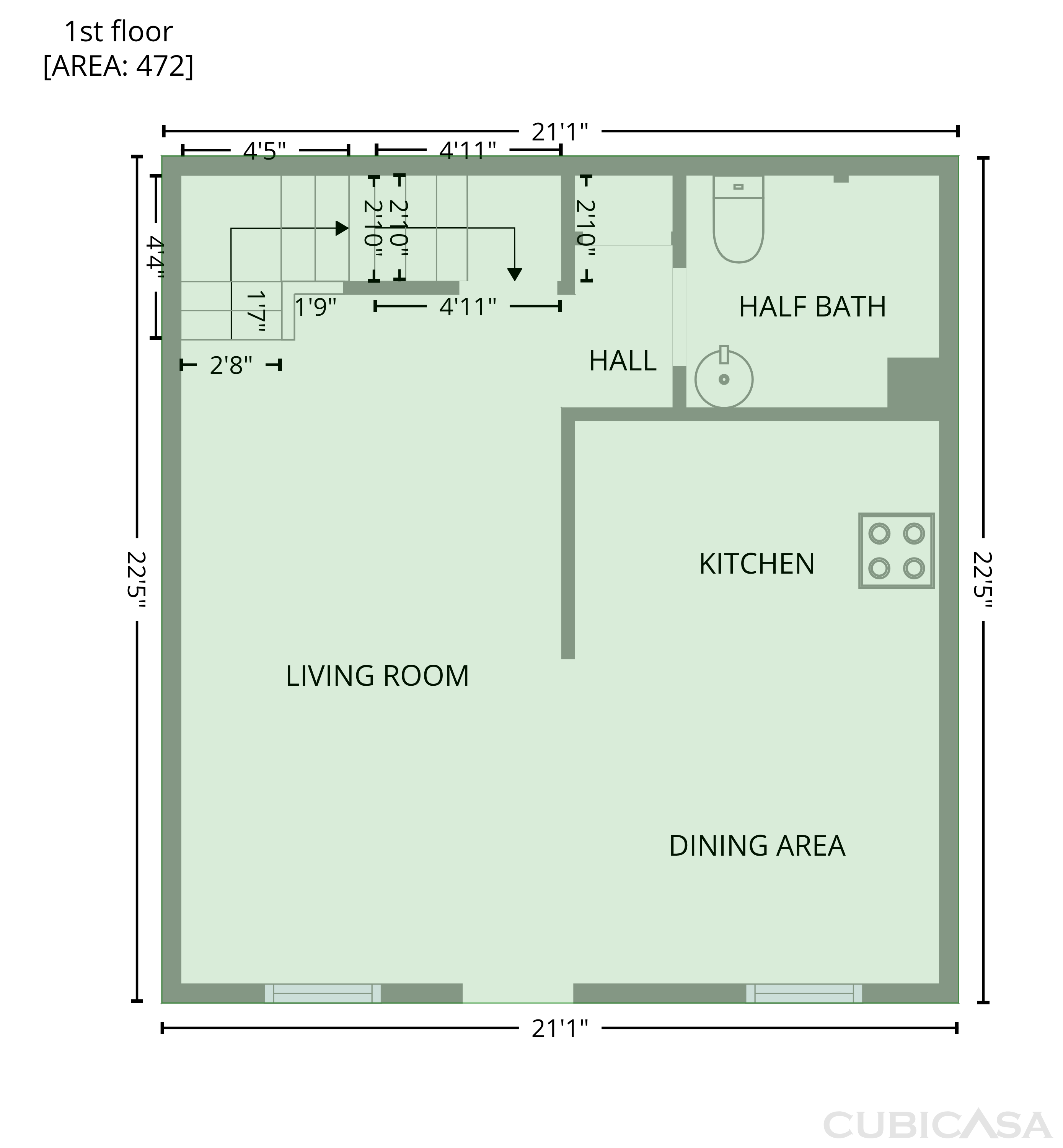 Second Floor of 5200 Hilltop Dr, Brookhaven, PA