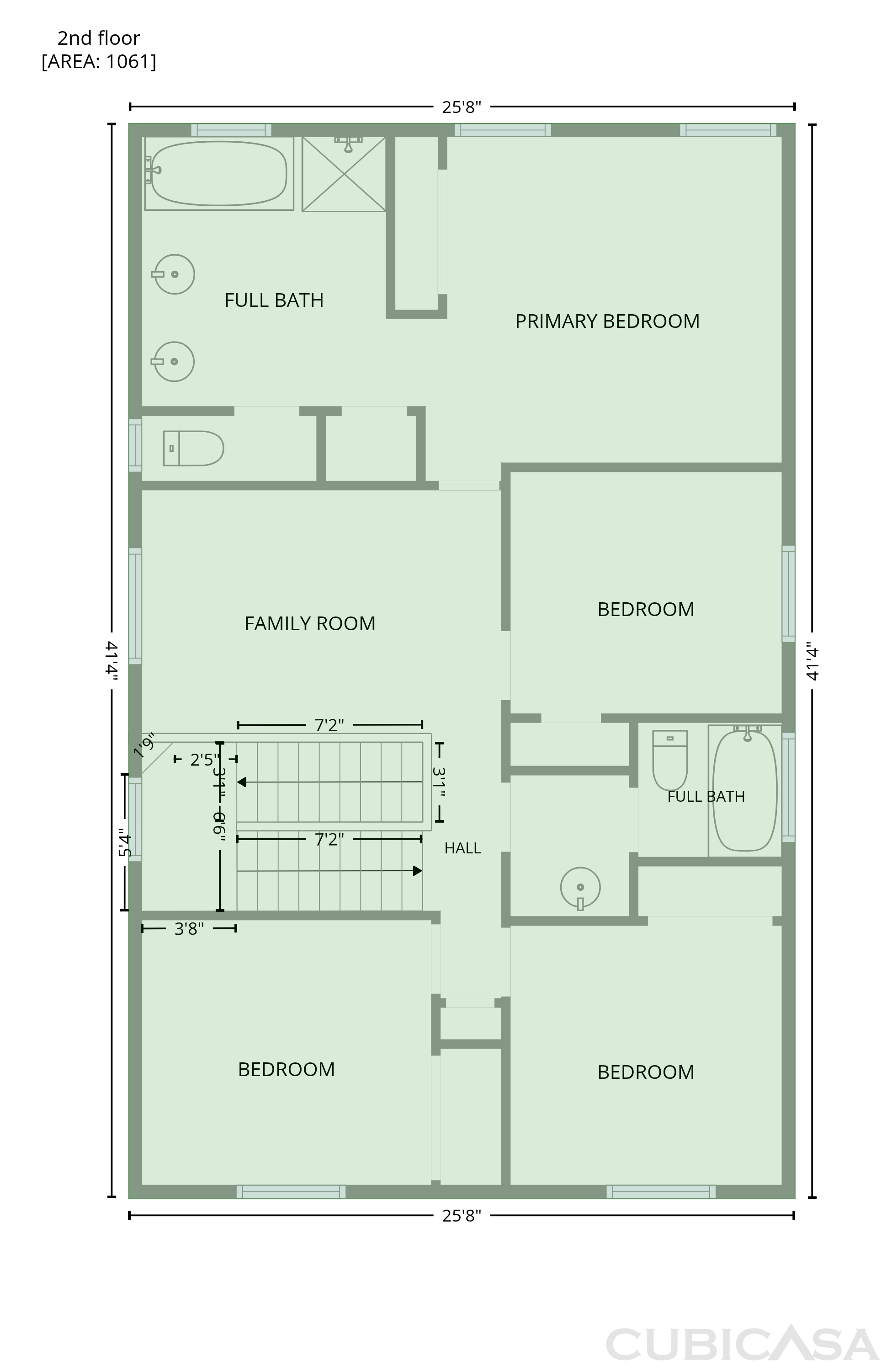 Second Floor of 4560 Sunflower Ave, Las Vegas, NV