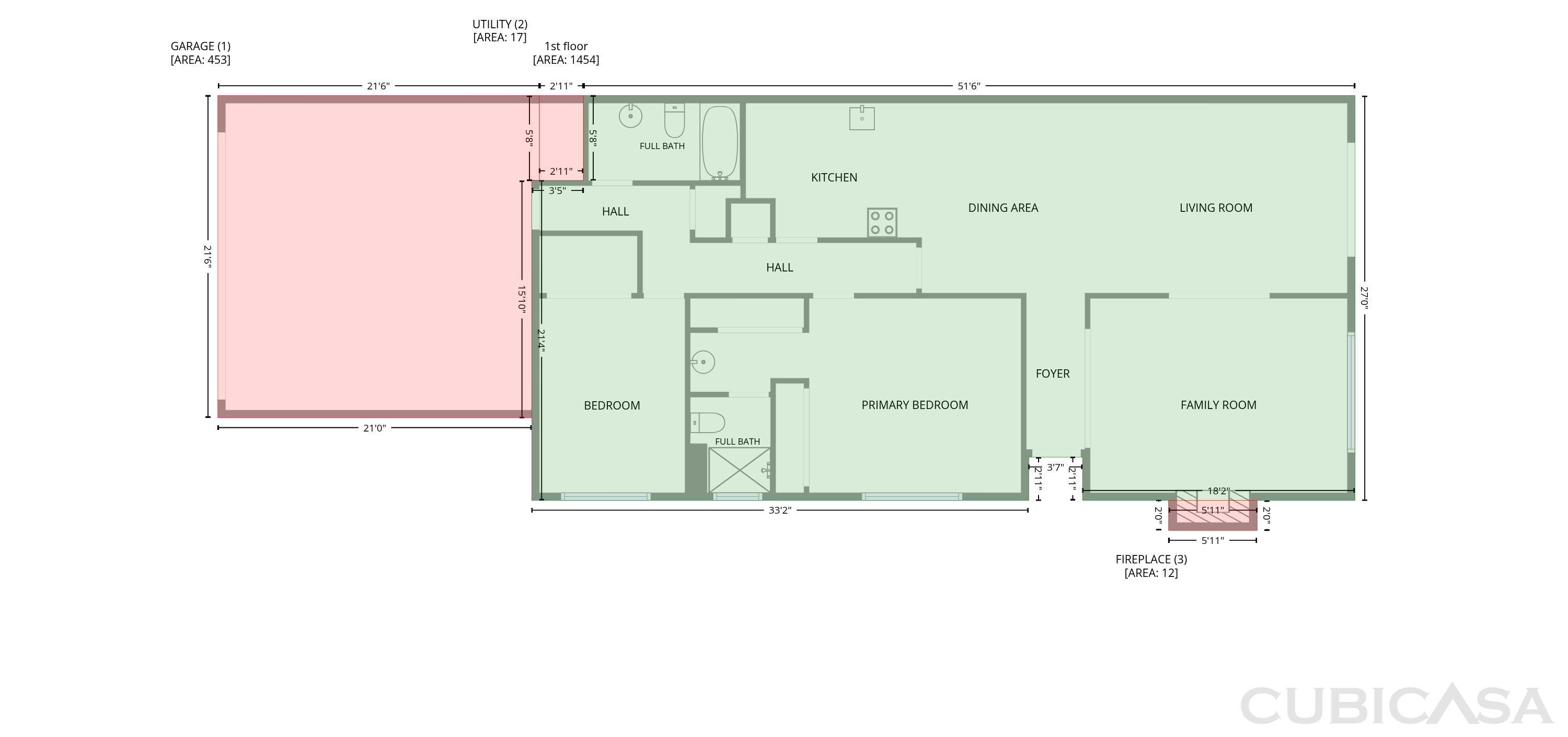Main Floor of 123 Ironwood, Oakland, CA