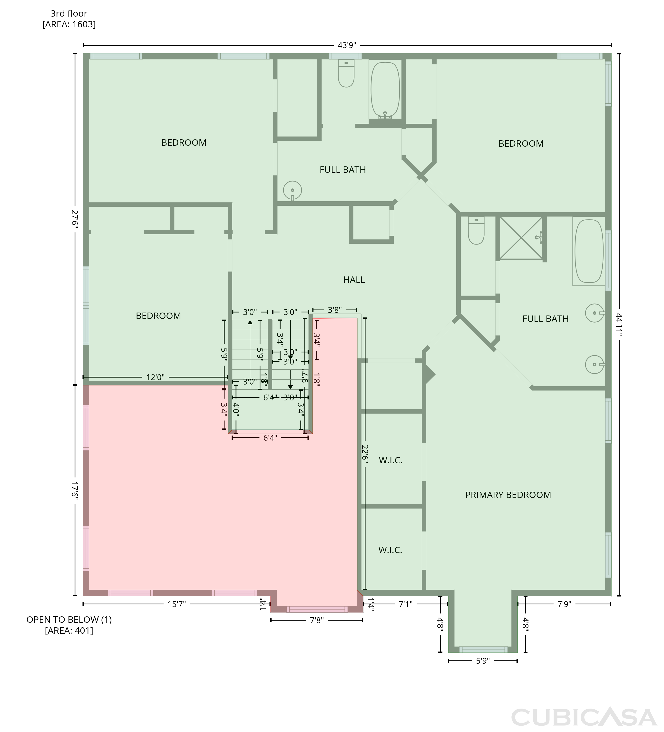 Third Floor of 7295 Madison Cir, Union City, GA