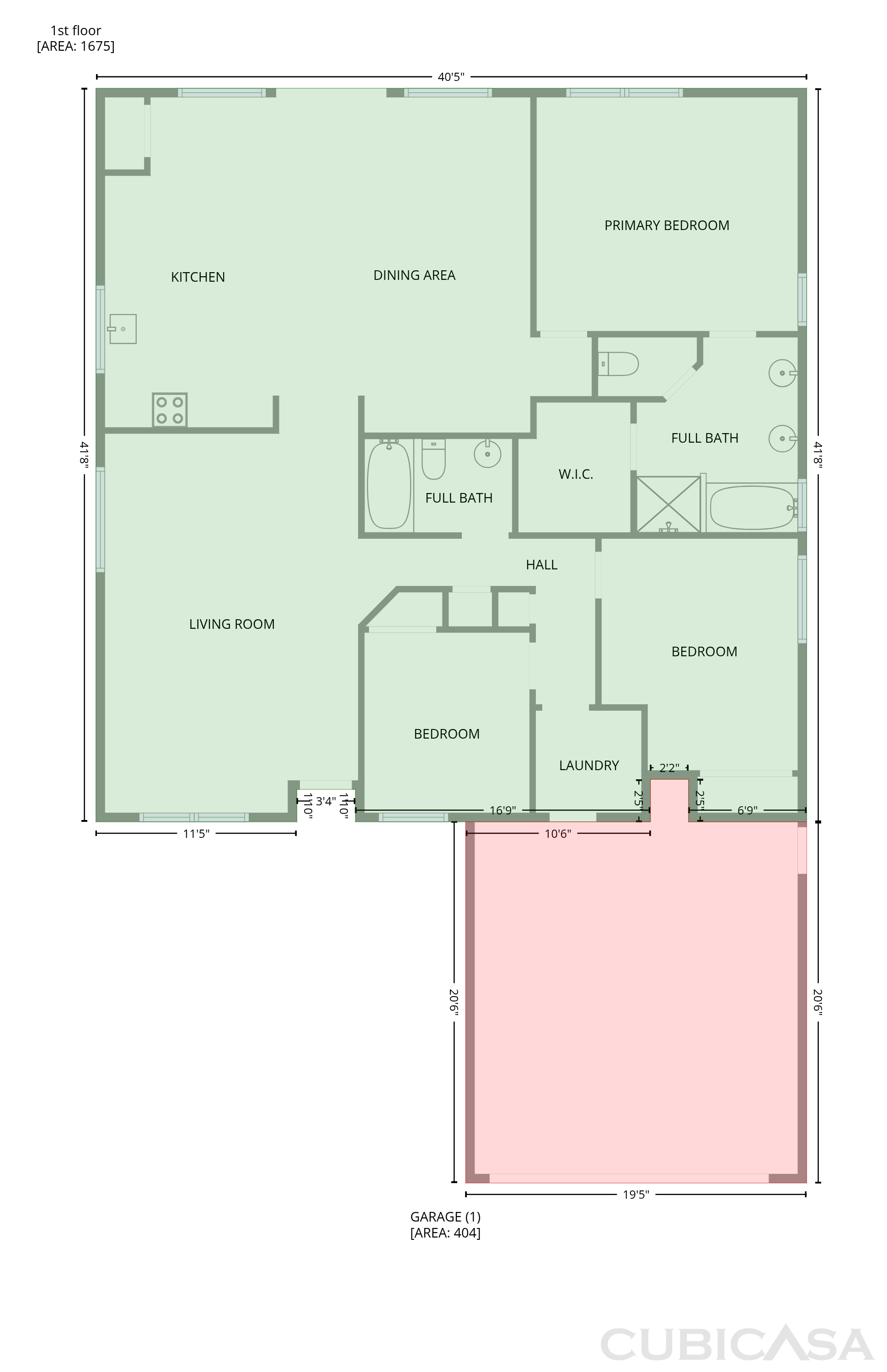 Main Floor of 17529 W East Wind Ave, Goodyear, AZ