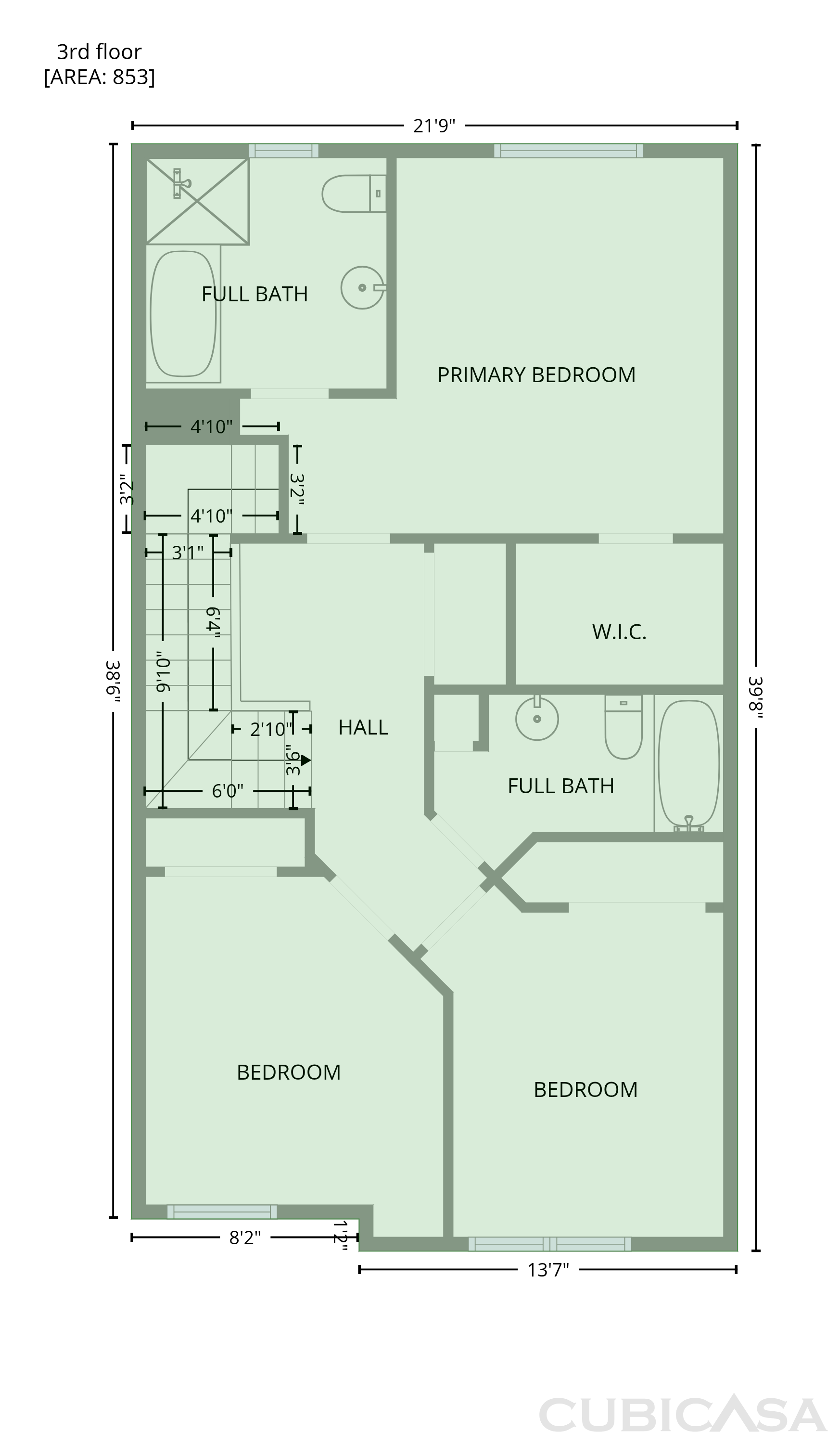 Third Floor of 5108 Lady Of The Lake Dr, Raleigh, NC