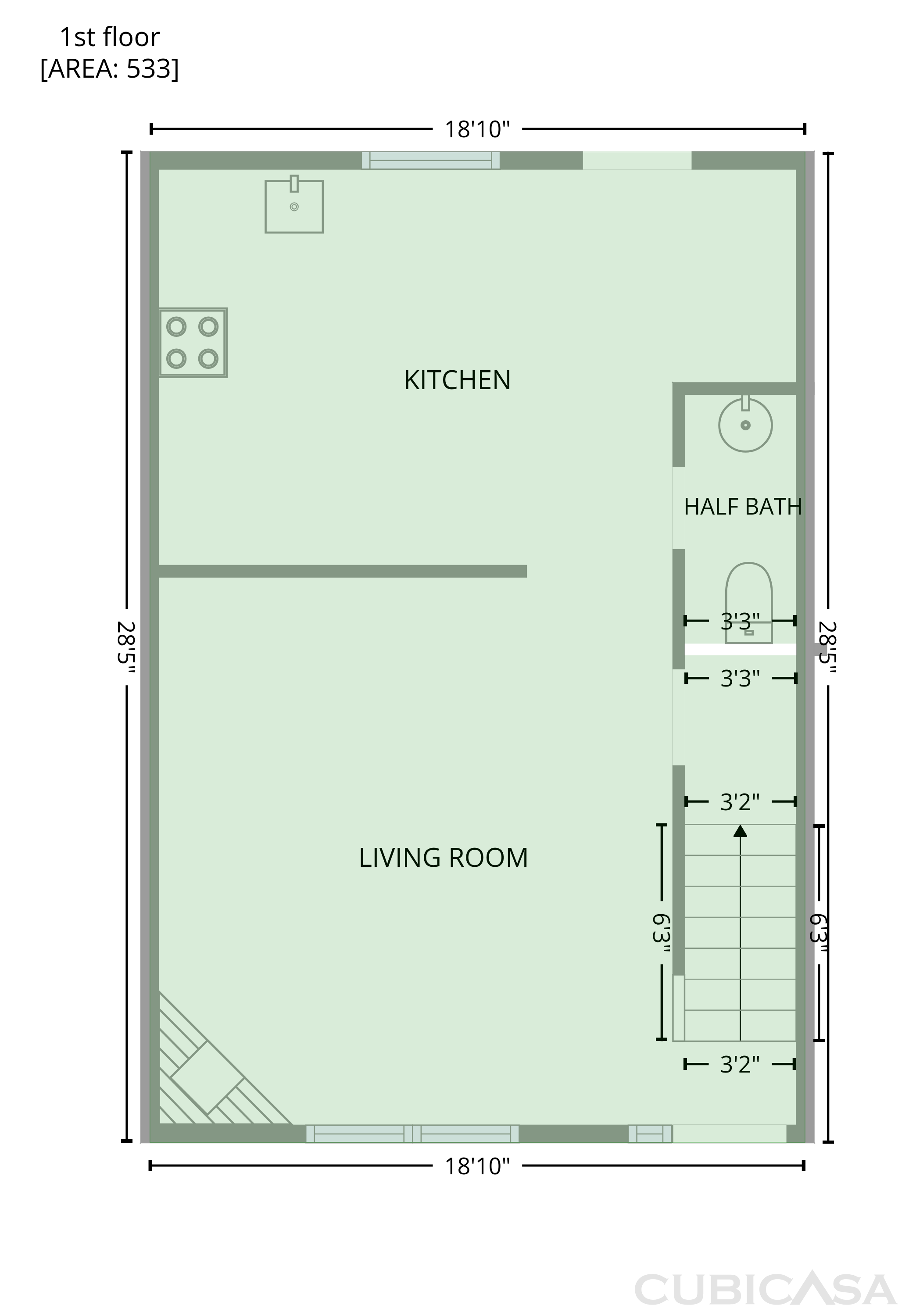 Main Floor of 4207 Bentley Dr, Randleman, NC