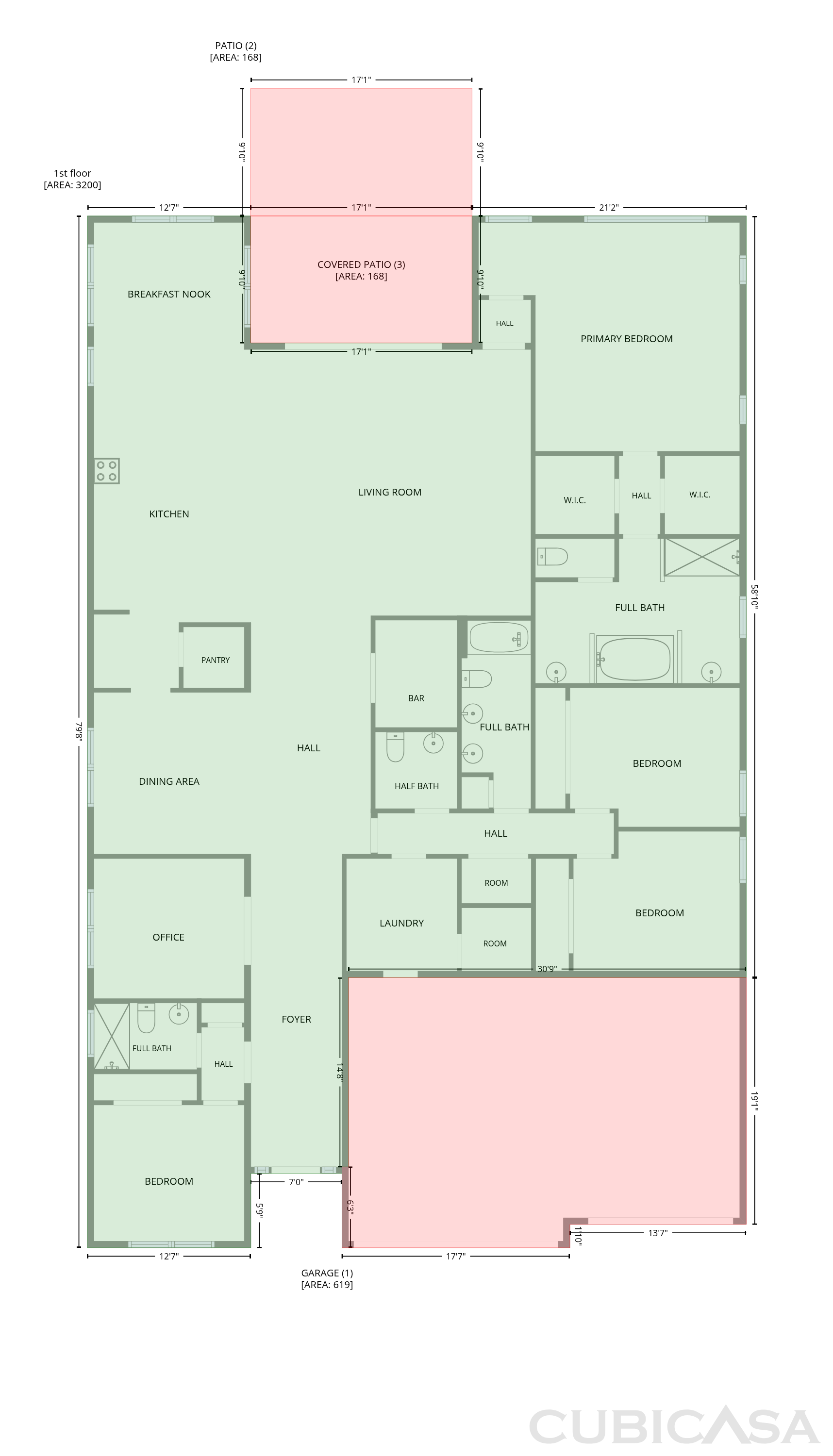 Main Floor of 2575 Grand Lakeside Dr, Palm Harbor, FL