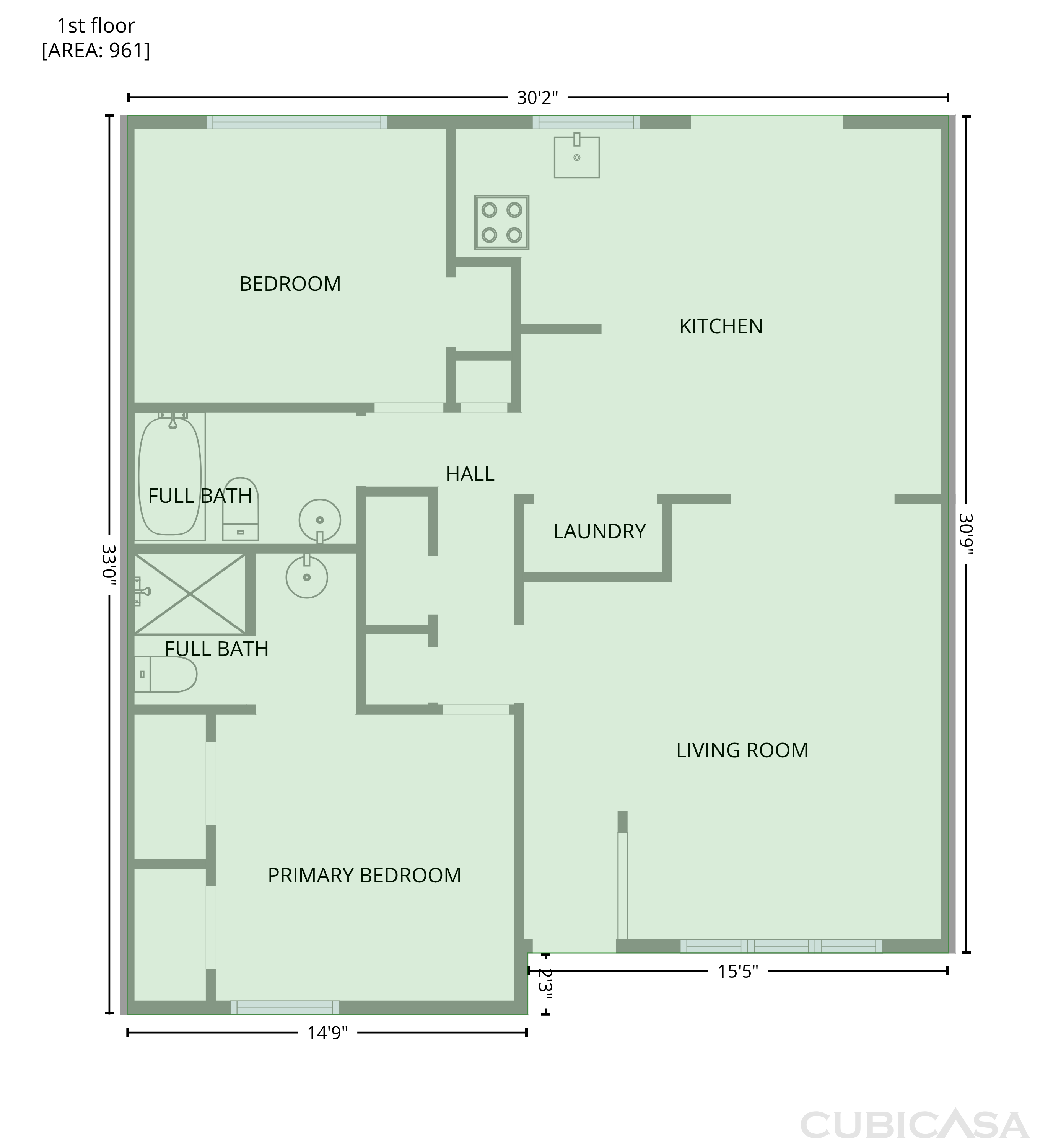 Main Floor of 2704 S Lands End Rd, Tucson, AZ