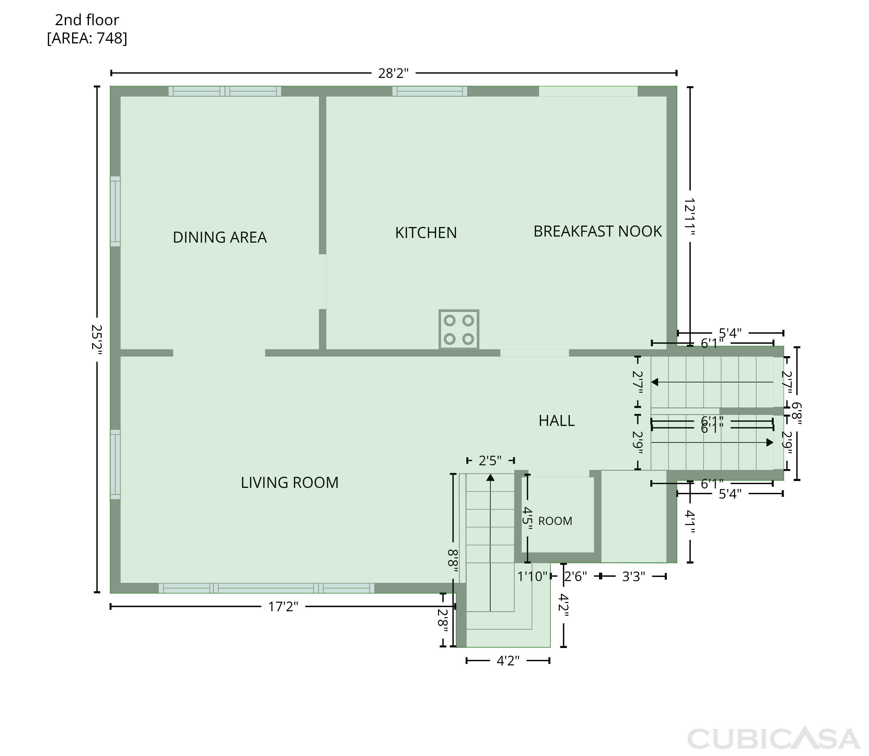 Second Floor of 2509 Oakwood Dr, Burnsville, MN