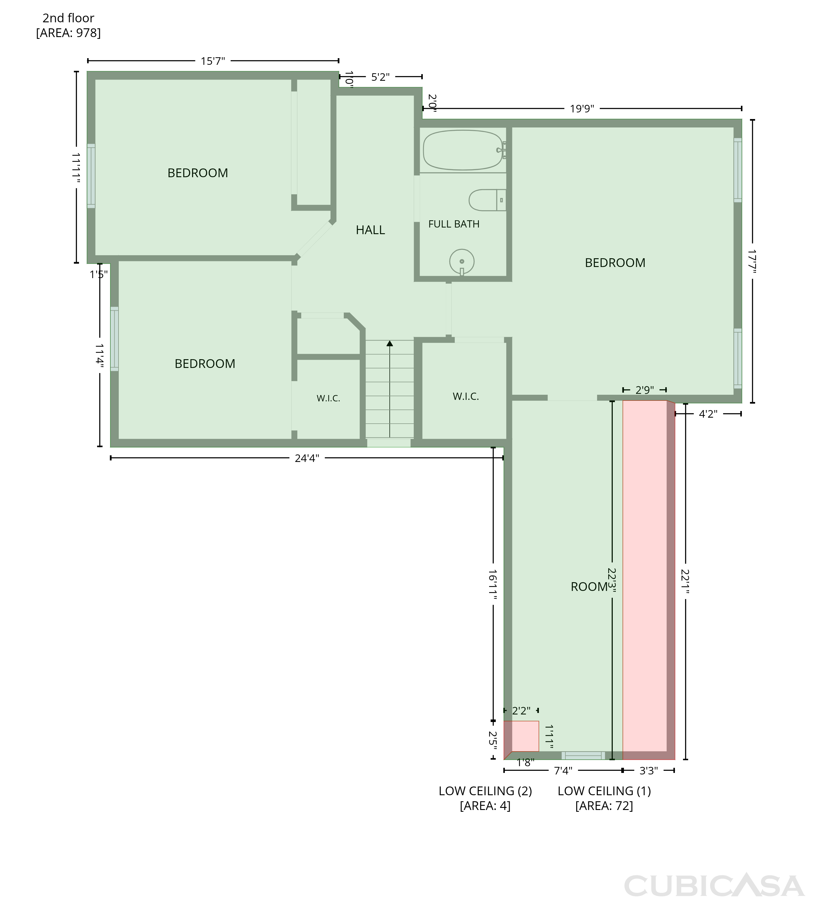 Second Floor of 2878 Oak Springs Dr, Statham, GA