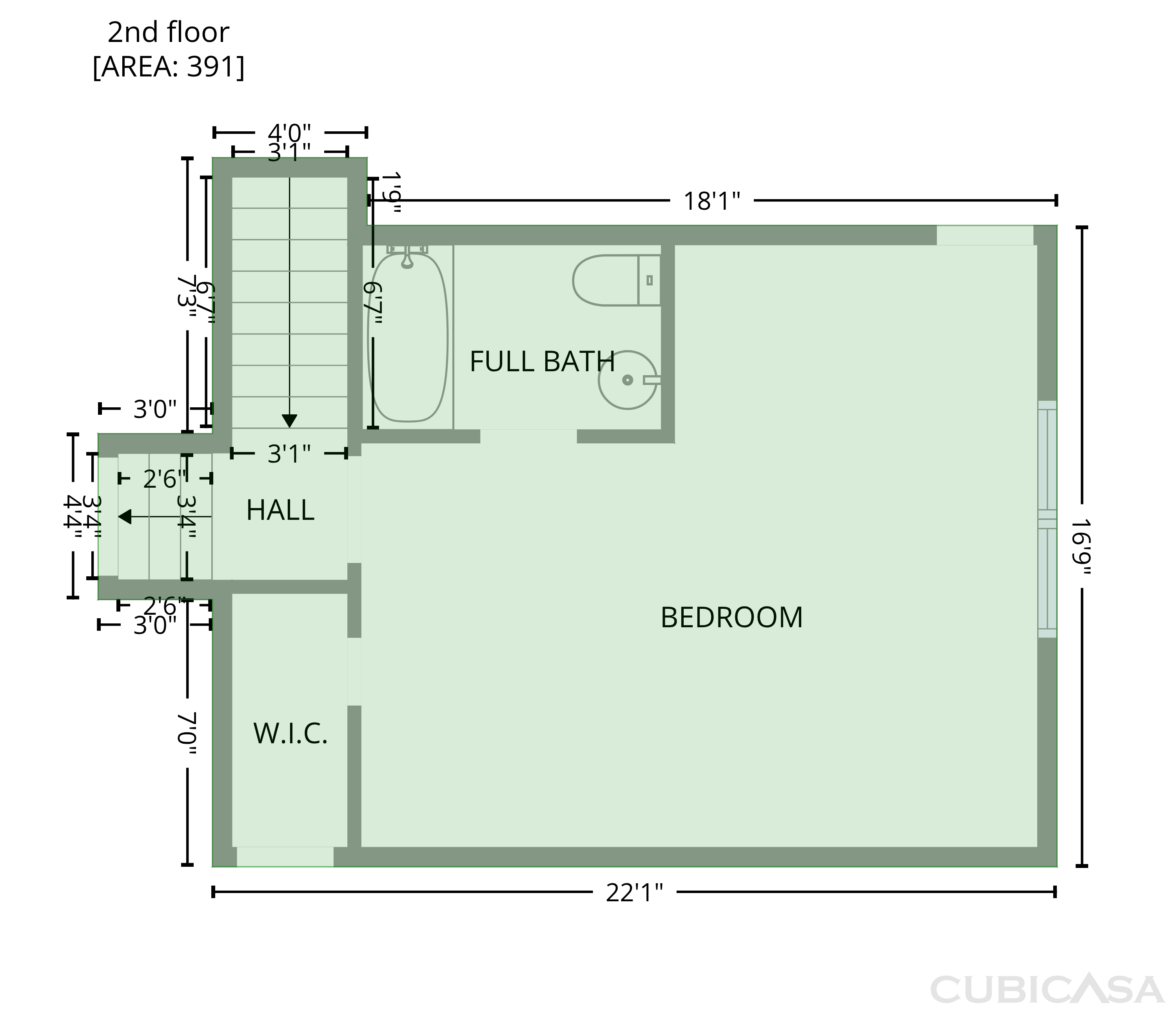 Second Floor of 3176 Hagerty Dr, Charleston, SC