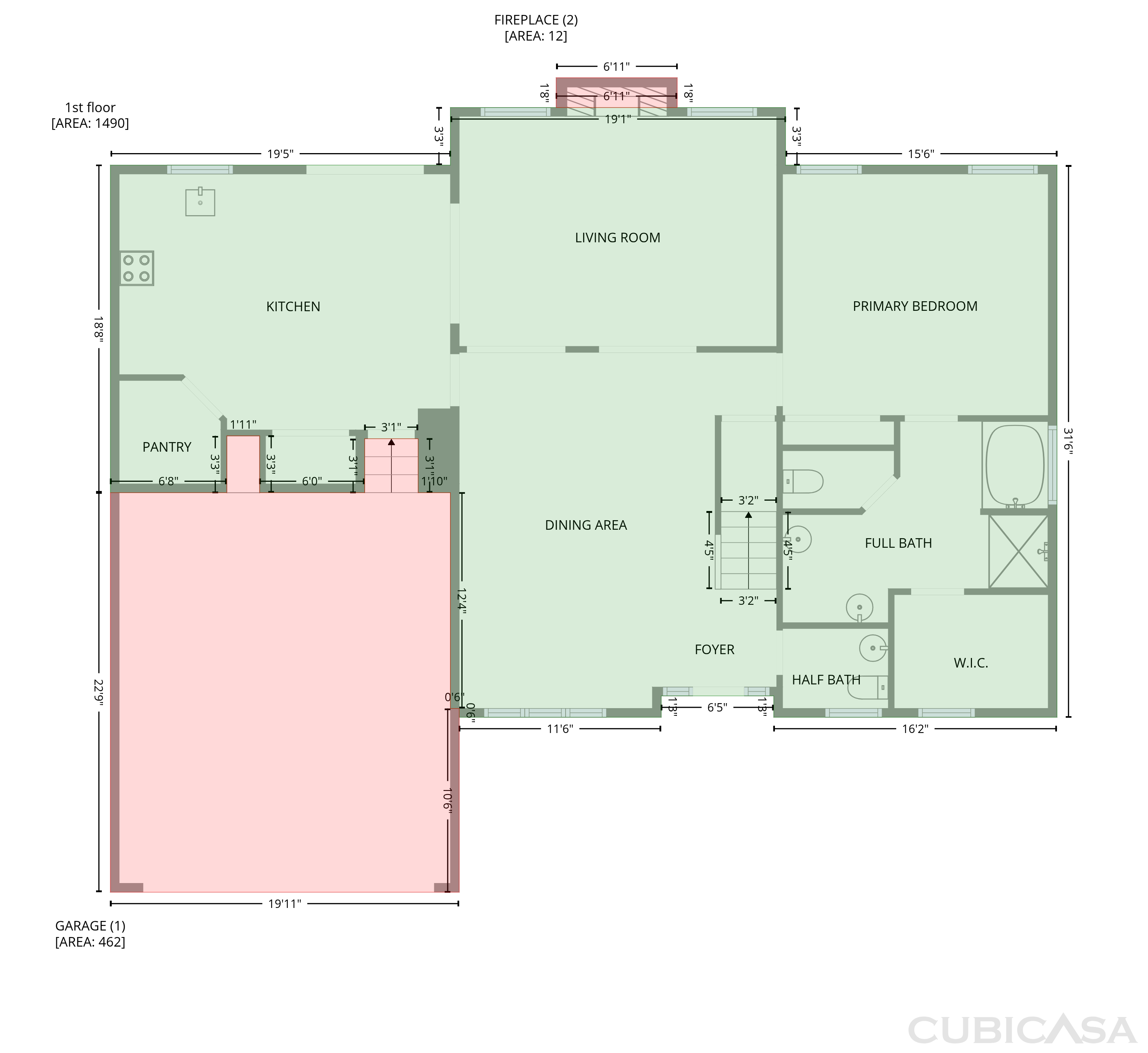 Main Floor of 112 Coopers Hawk Cir, Irmo, SC